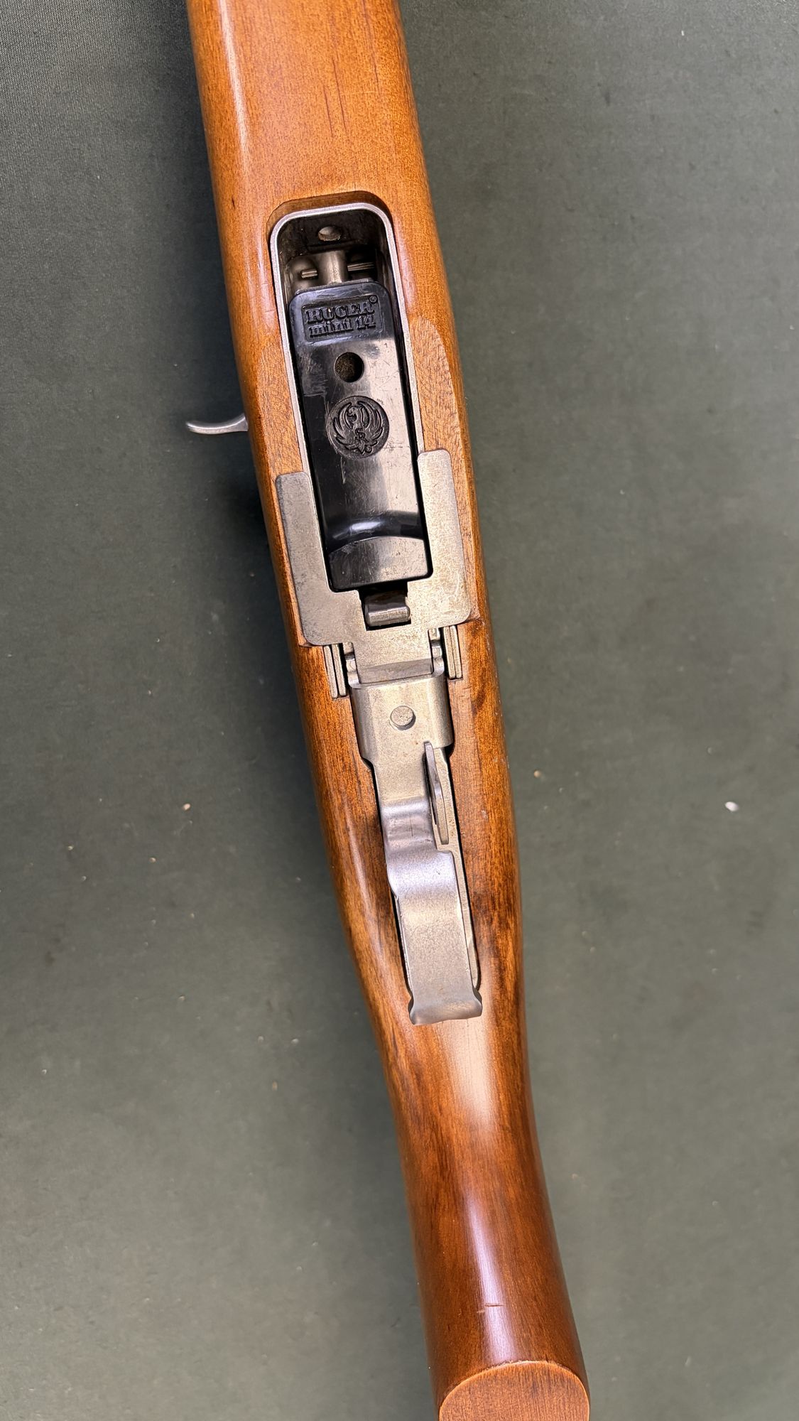 Ruger Mini-14 .223 Stainless 1980 Early Wood Handguard with 10 Round Mag - Image 4