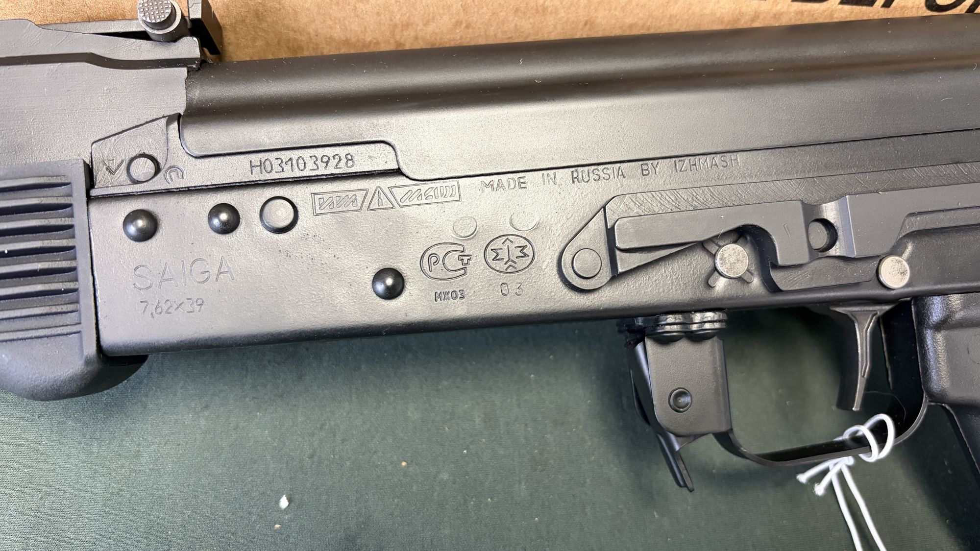 2003 Russian Saiga 7.62x39 Converted AK Configuration New Old Stock Boxed - Image 3