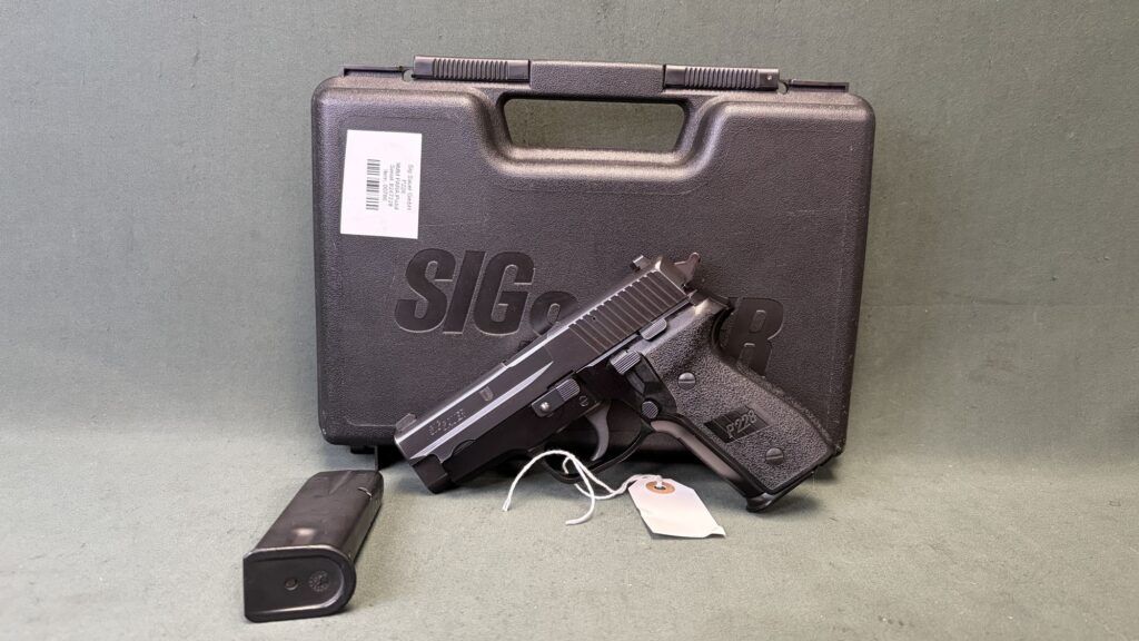 1995 SIG P228 9mm German Made Swiss Ticino Police Crest No Import Mark