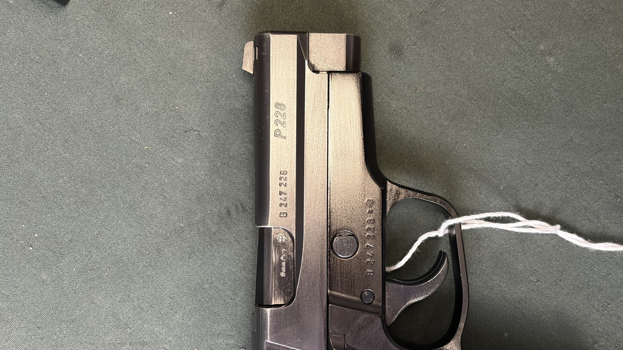1995 SIG P228 9mm German Made Swiss Ticino Police Crest No Import Mark - Image 4