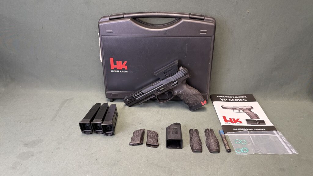 HK VP9B Match 9mm Optics Ready with Burris FastFire 3 and Three Mags