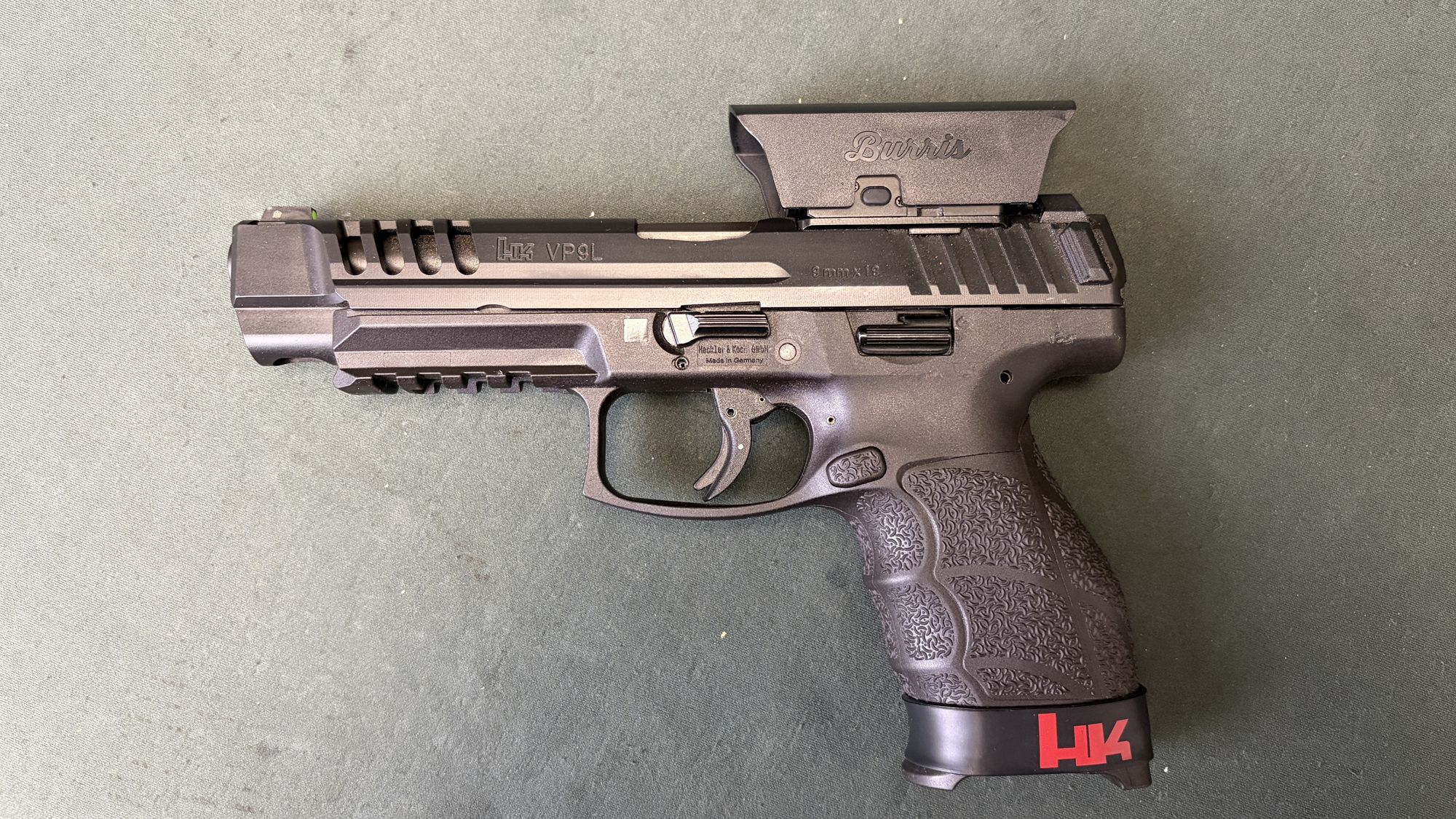 HK VP9L 9mm Long Slide with Burris FastFire 3 and Three Magazines - Image 3