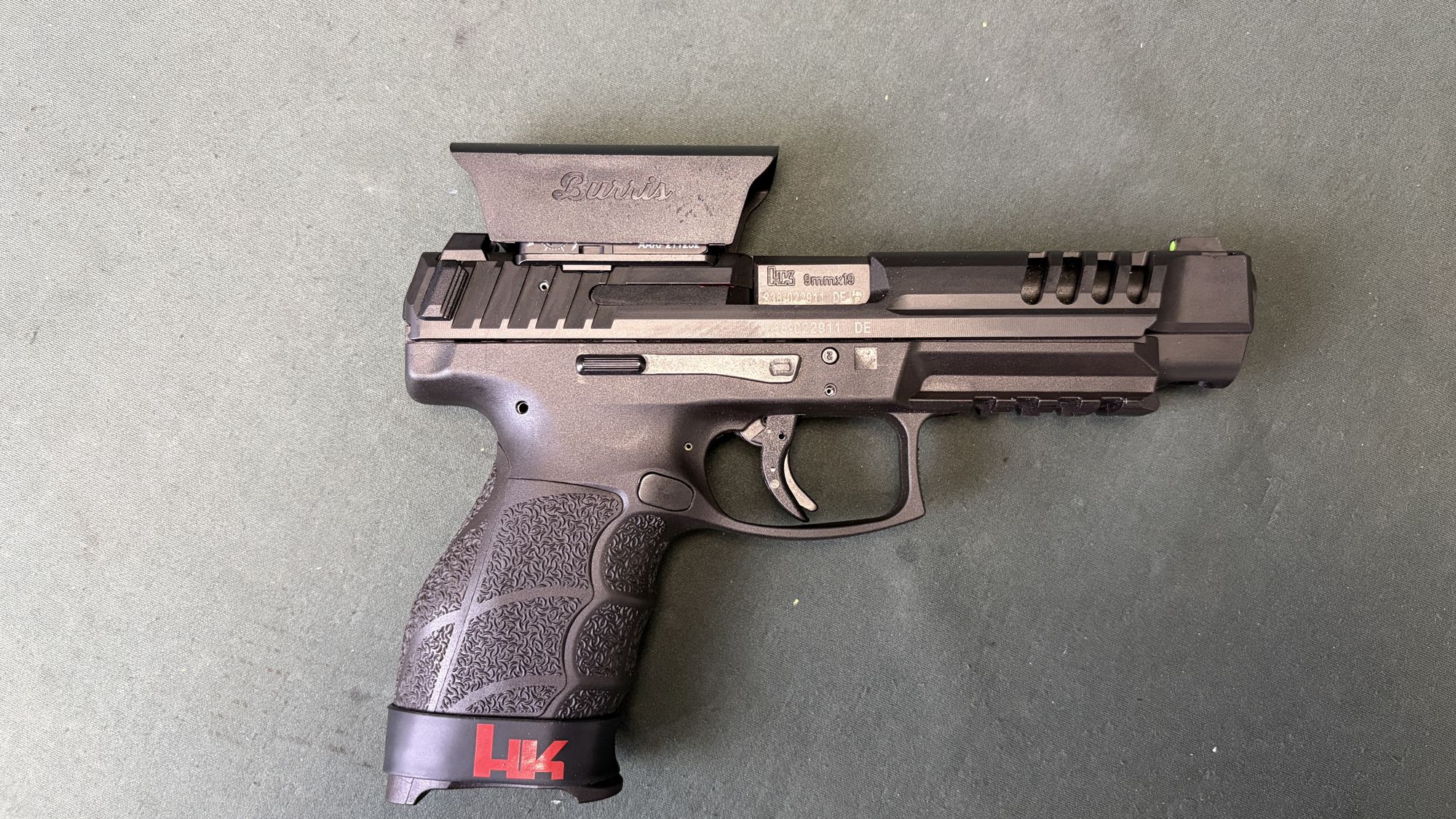 HK VP9L 9mm Long Slide with Burris FastFire 3 and Three Magazines - Image 4