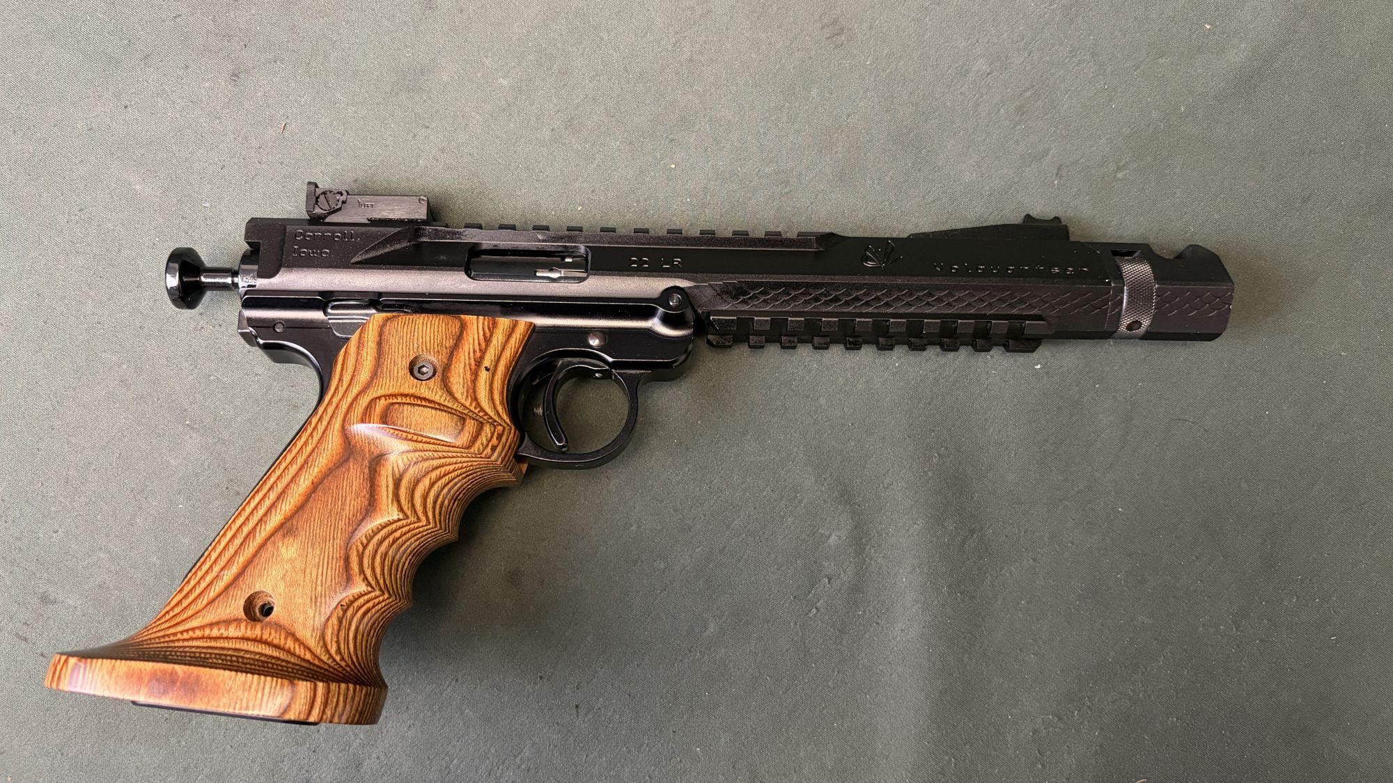 Volquartsen Black Mamba TF .22 LR 6 Inch with Negrini Case - Image 4