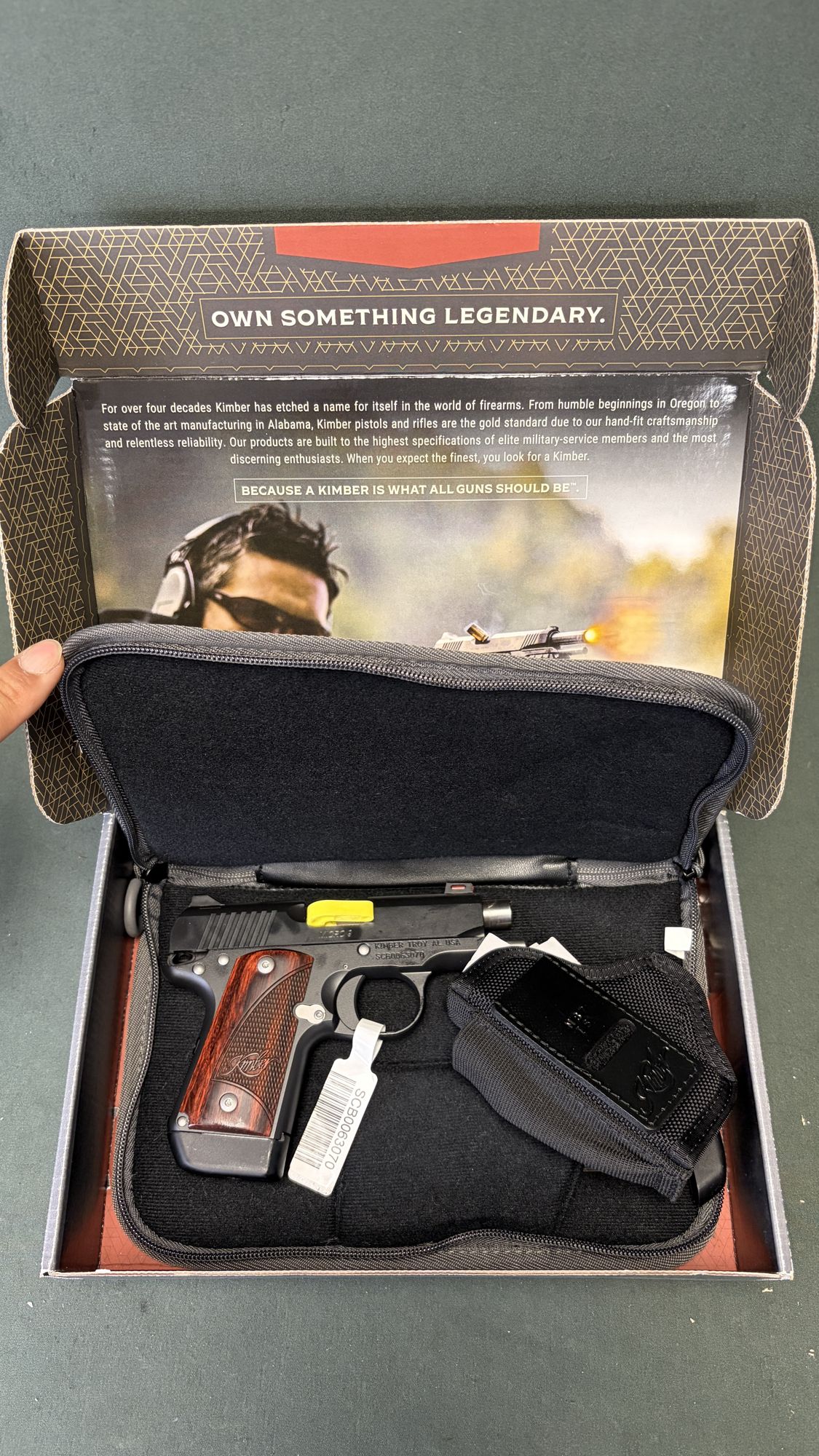 Kimber Micro 9 RTC 9mm Micro Compact 1911 Unfired Open Box - Image 2