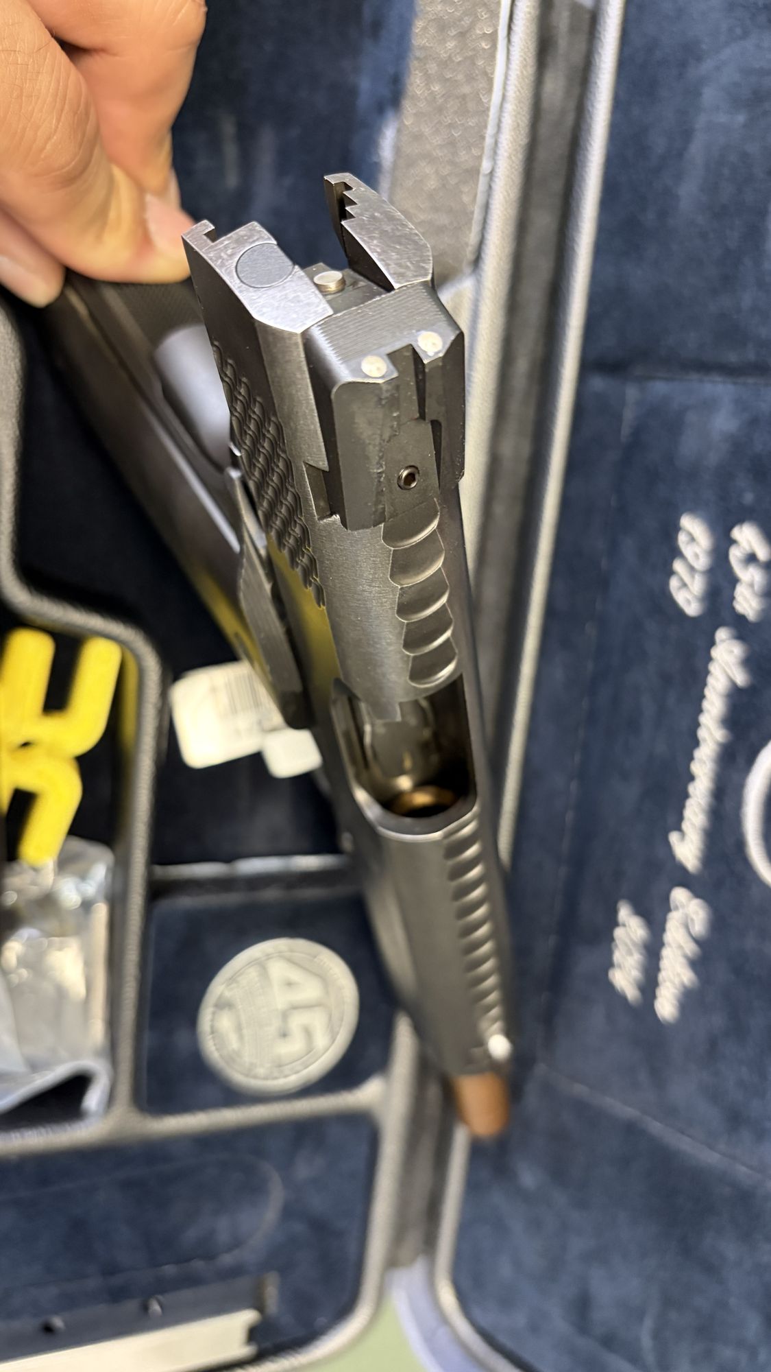 Kimber 45th Anniversary 1911 .45 ACP Unfired 1 of 2024 with Negrini Case - Image 3