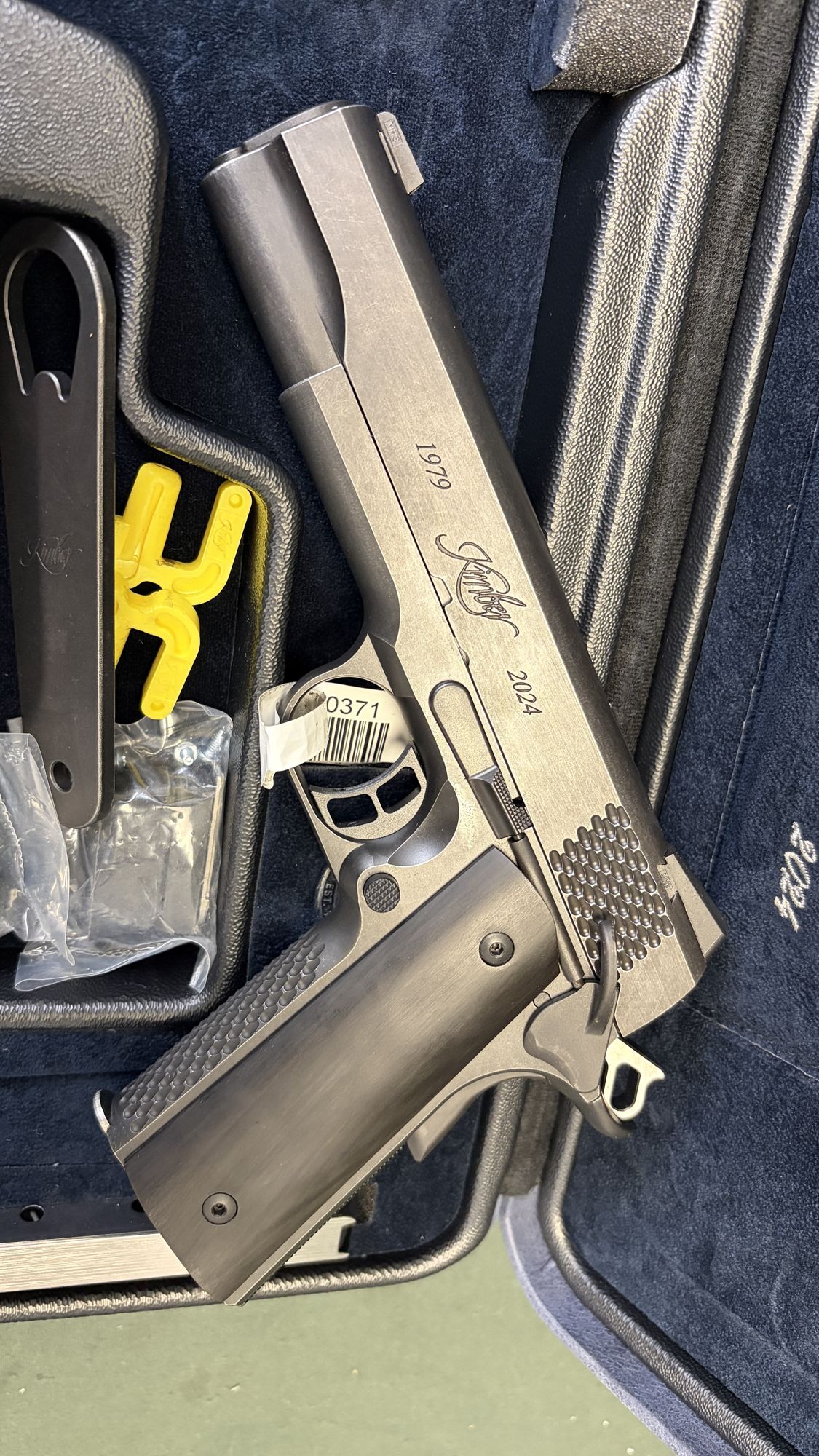 Kimber 45th Anniversary 1911 .45 ACP Unfired 1 of 2024 with Negrini Case - Image 5