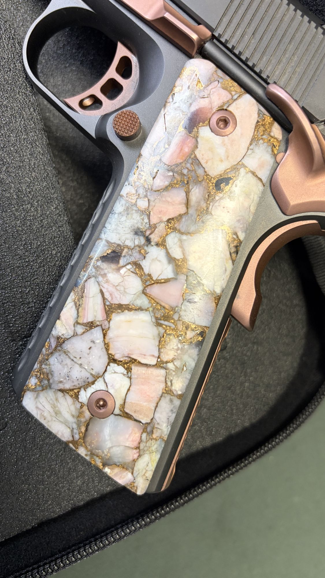 Nighthawk Custom Lady Hawk 1911 9mm Unfired Open Box with Soft Case - Image 5