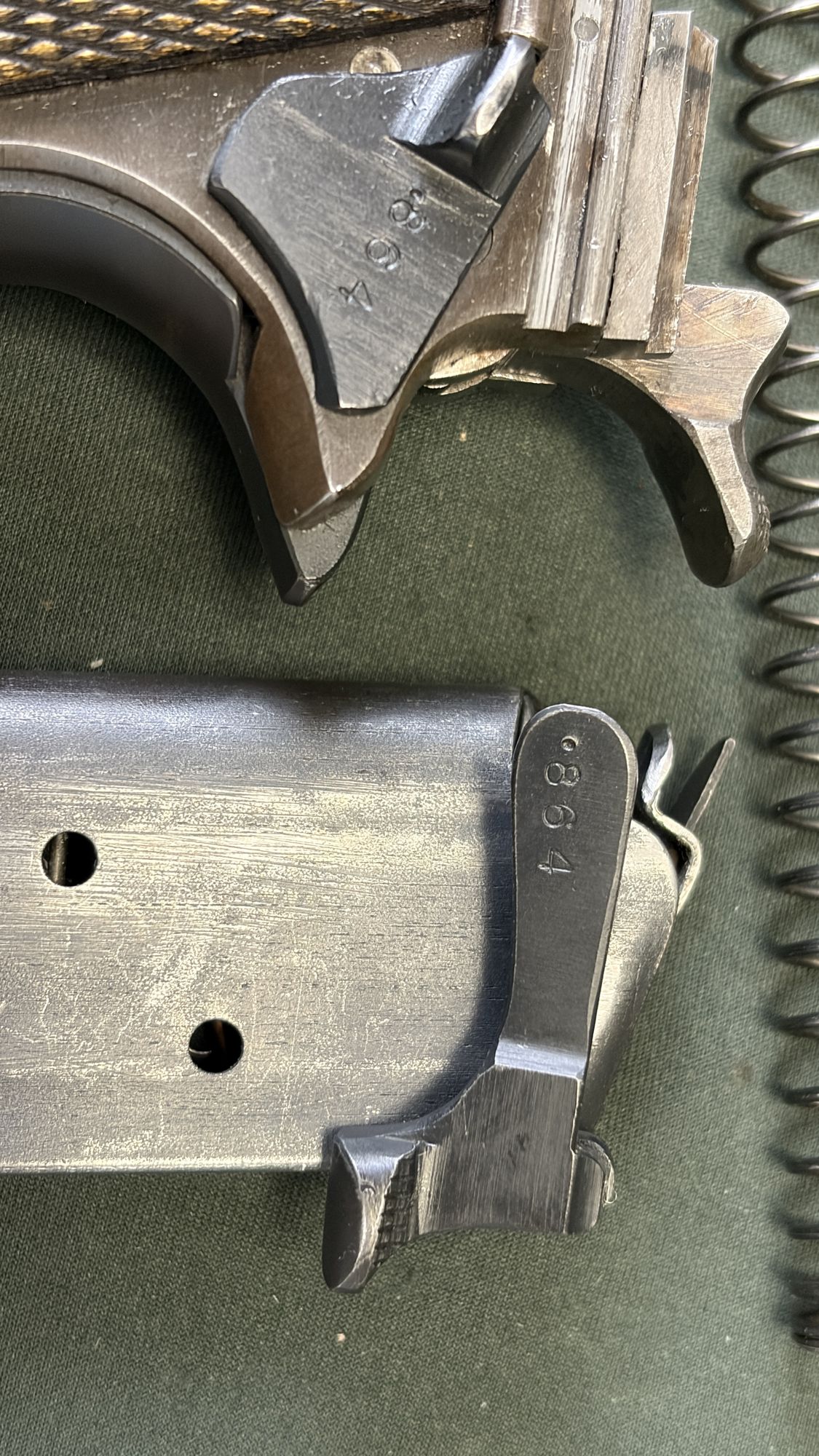 1942 Kongsberg M/1914 .45 ACP Matching with Signed Factory Archive Letter - Image 4
