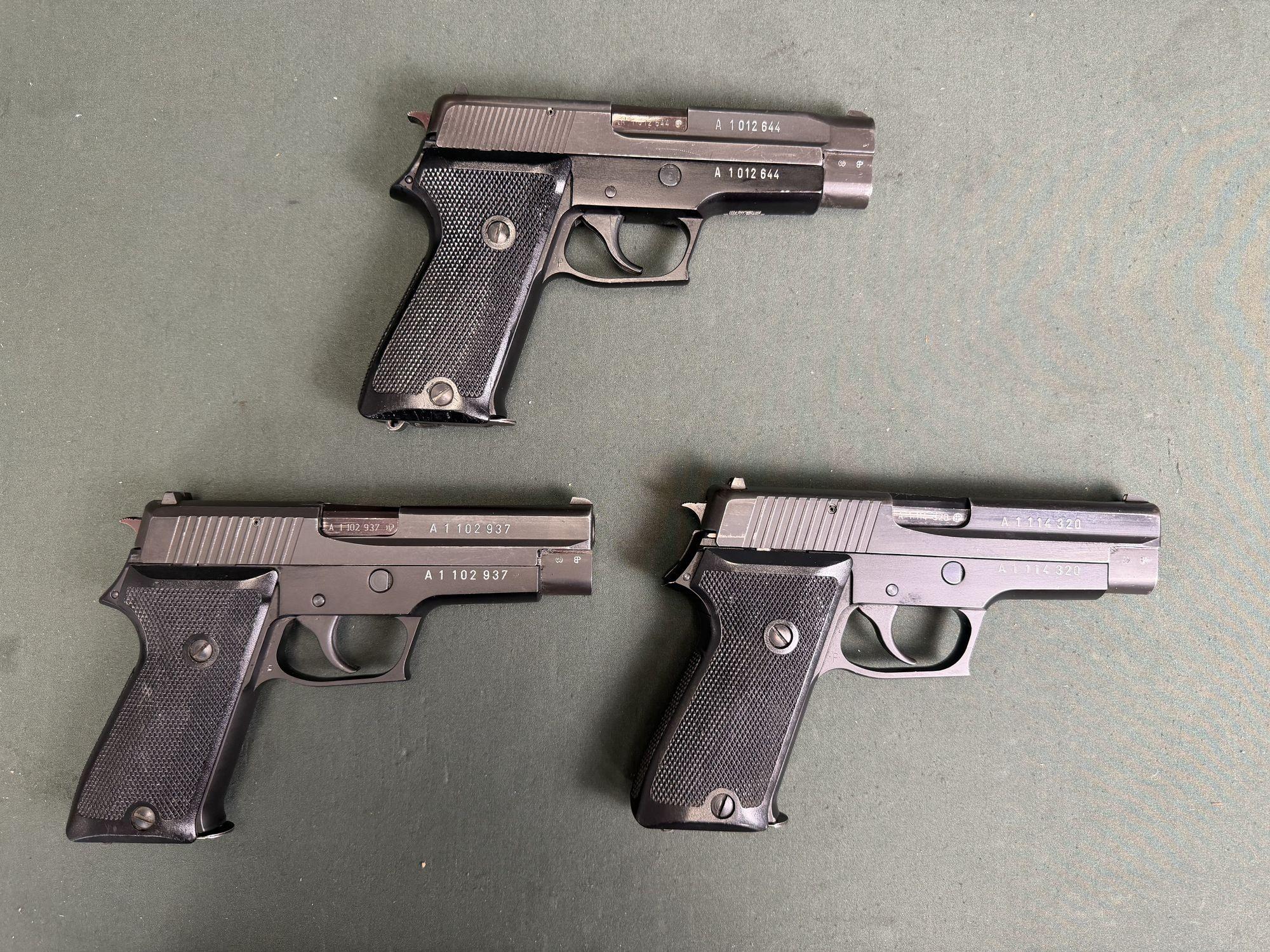 SIG P75 / P220 9x19 Swiss Army Humpback — A1012644