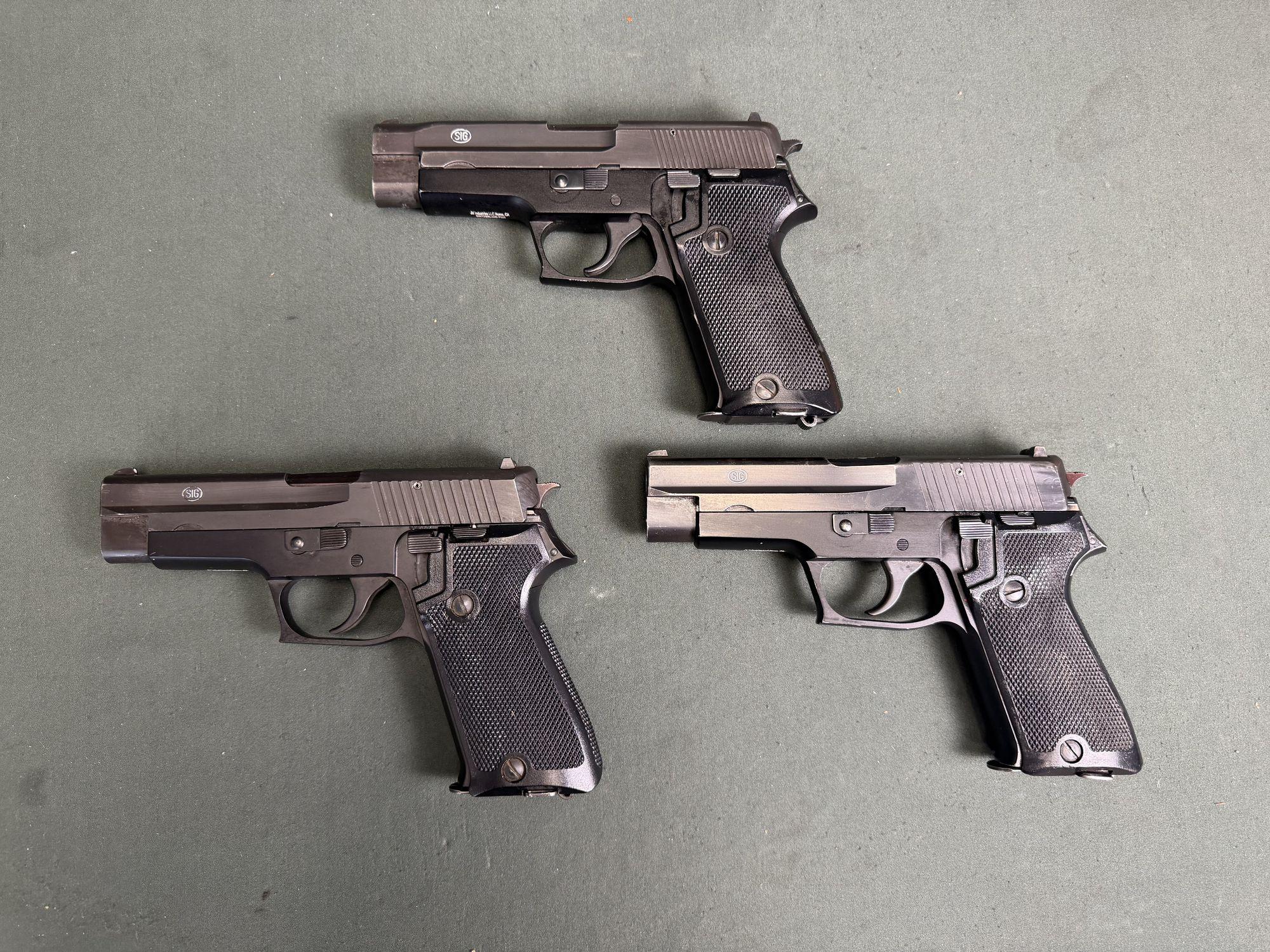 SIG P75 / P220 9x19 Swiss Army Humpback — A1012644 - Image 2