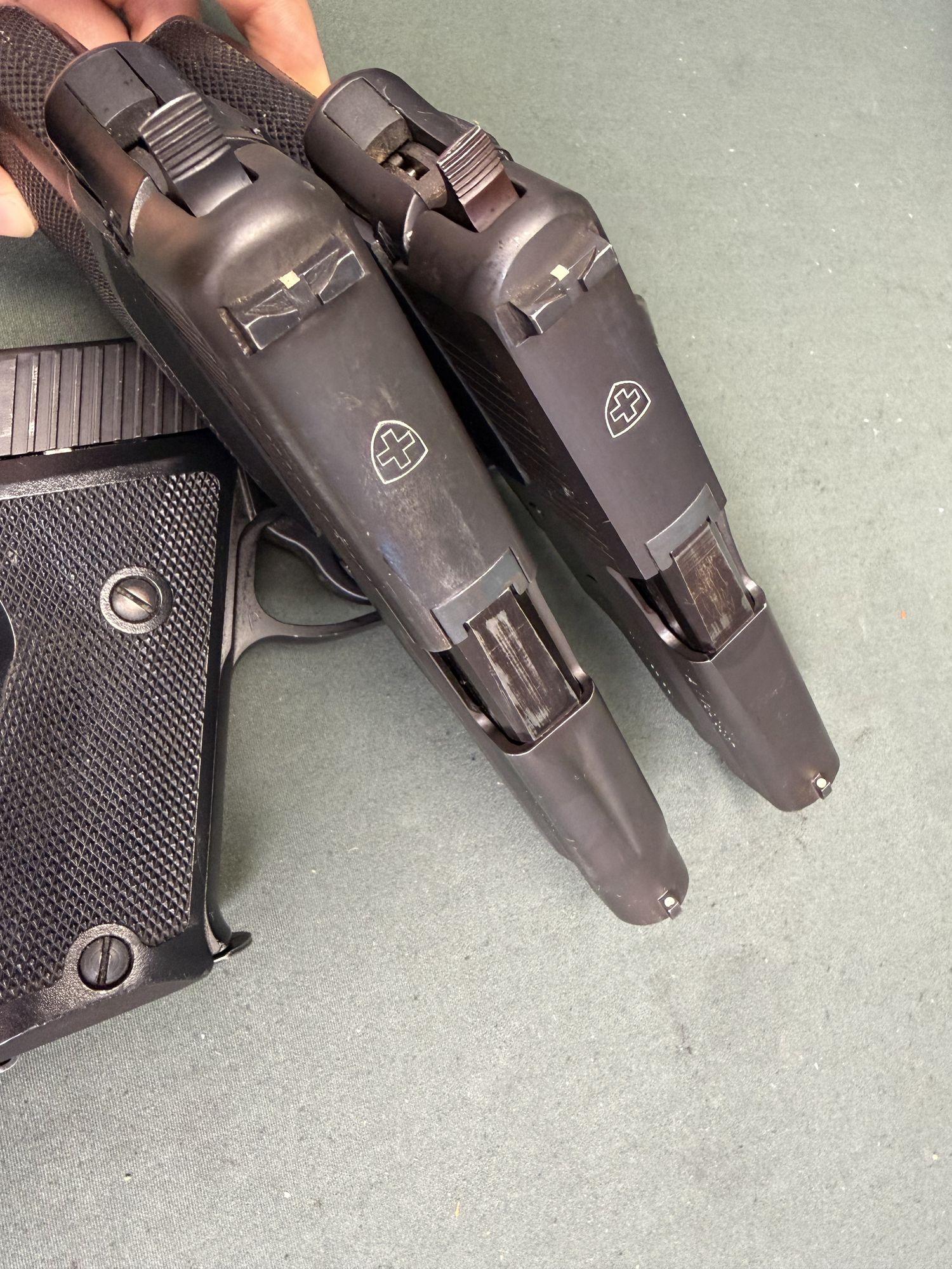 SIG P75 / P220 9x19 Swiss Army Humpback — A1012644 - Image 3