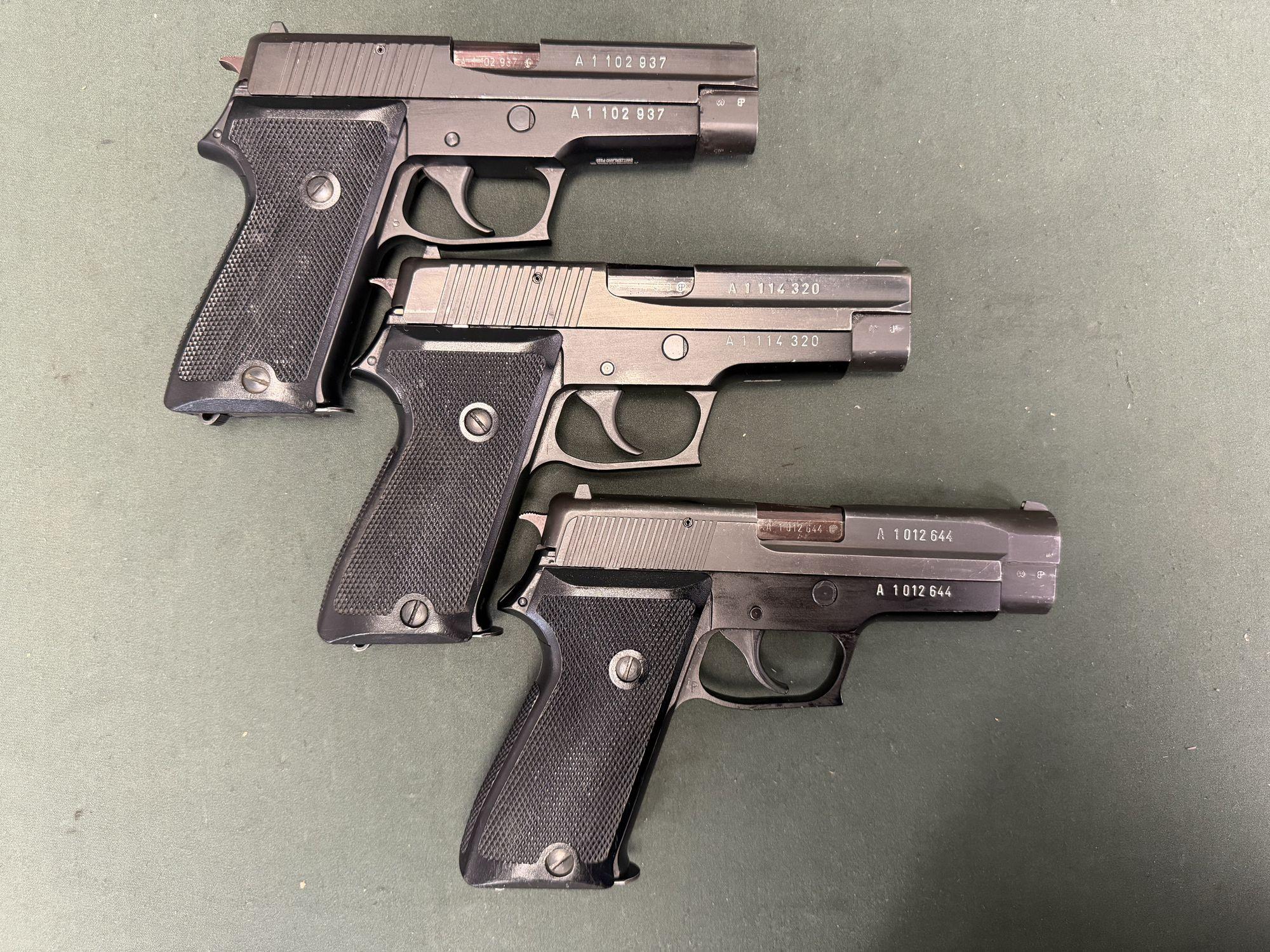 SIG P75 / P220 9x19 Swiss Army Humpback — A1012644 - Image 5