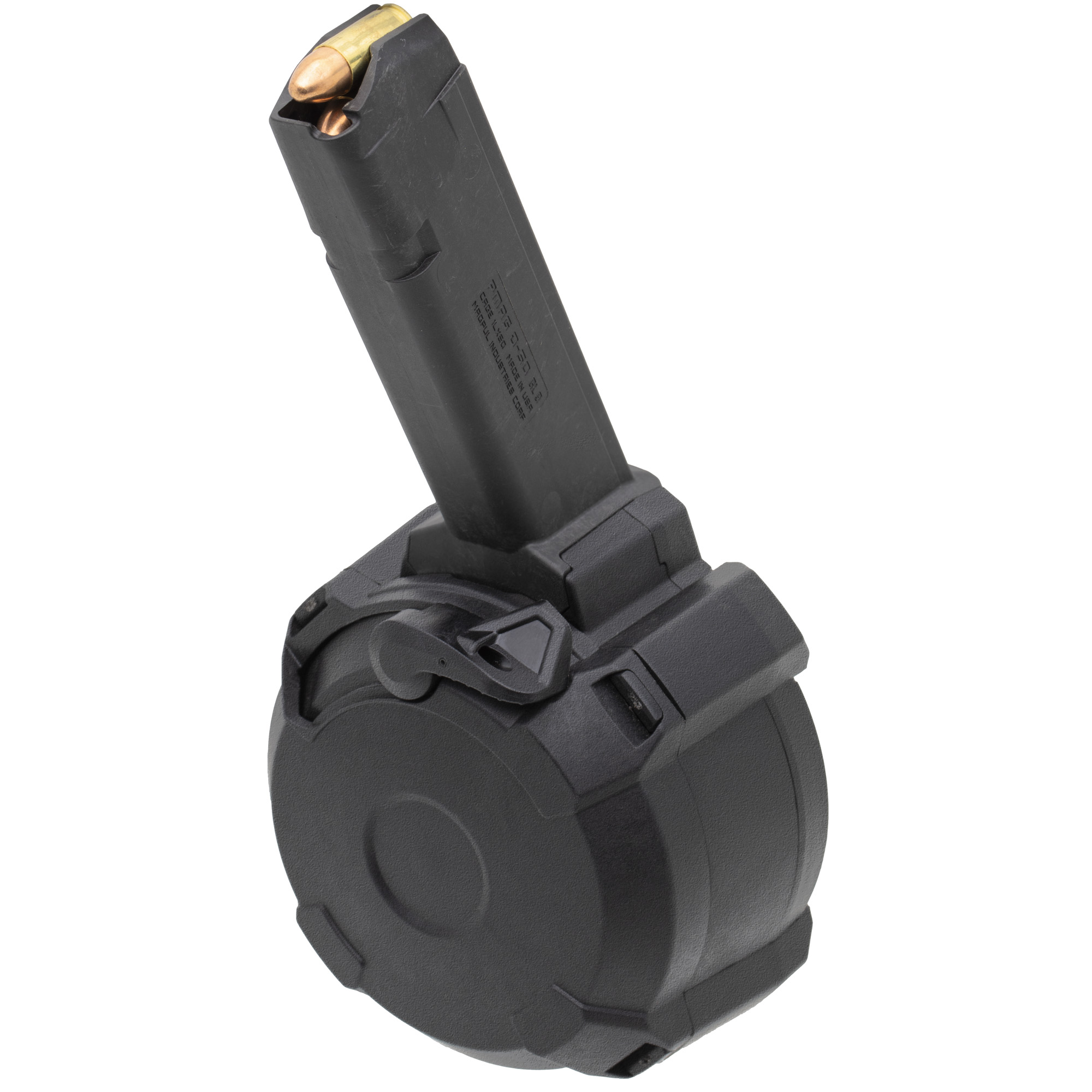 Magpul PMAG D-50 GL9 Drum – 50rd 9mm, Double-Stack Glock, Black
