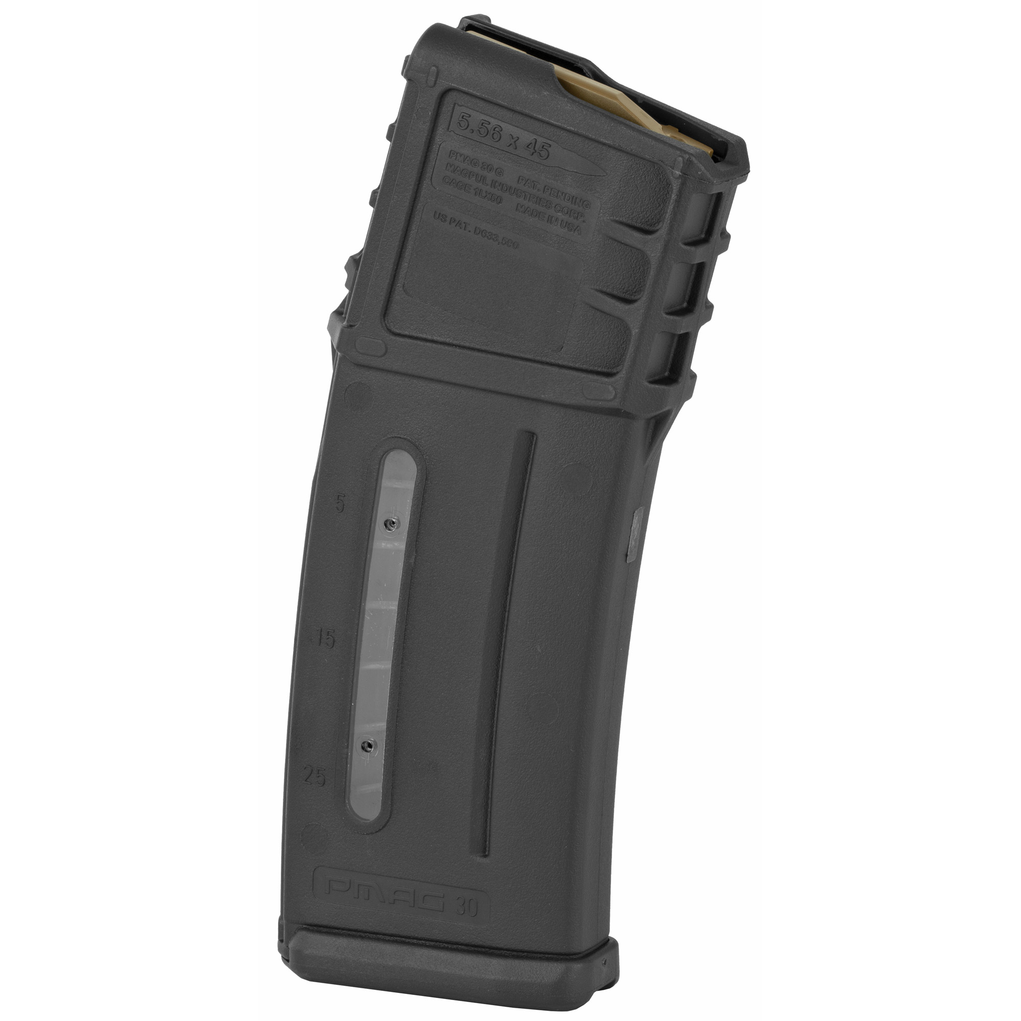 Magpul PMAG 30G MagLevel – 30rd 5.56 NATO/.223 Rem for HK G36, Black - Image 2