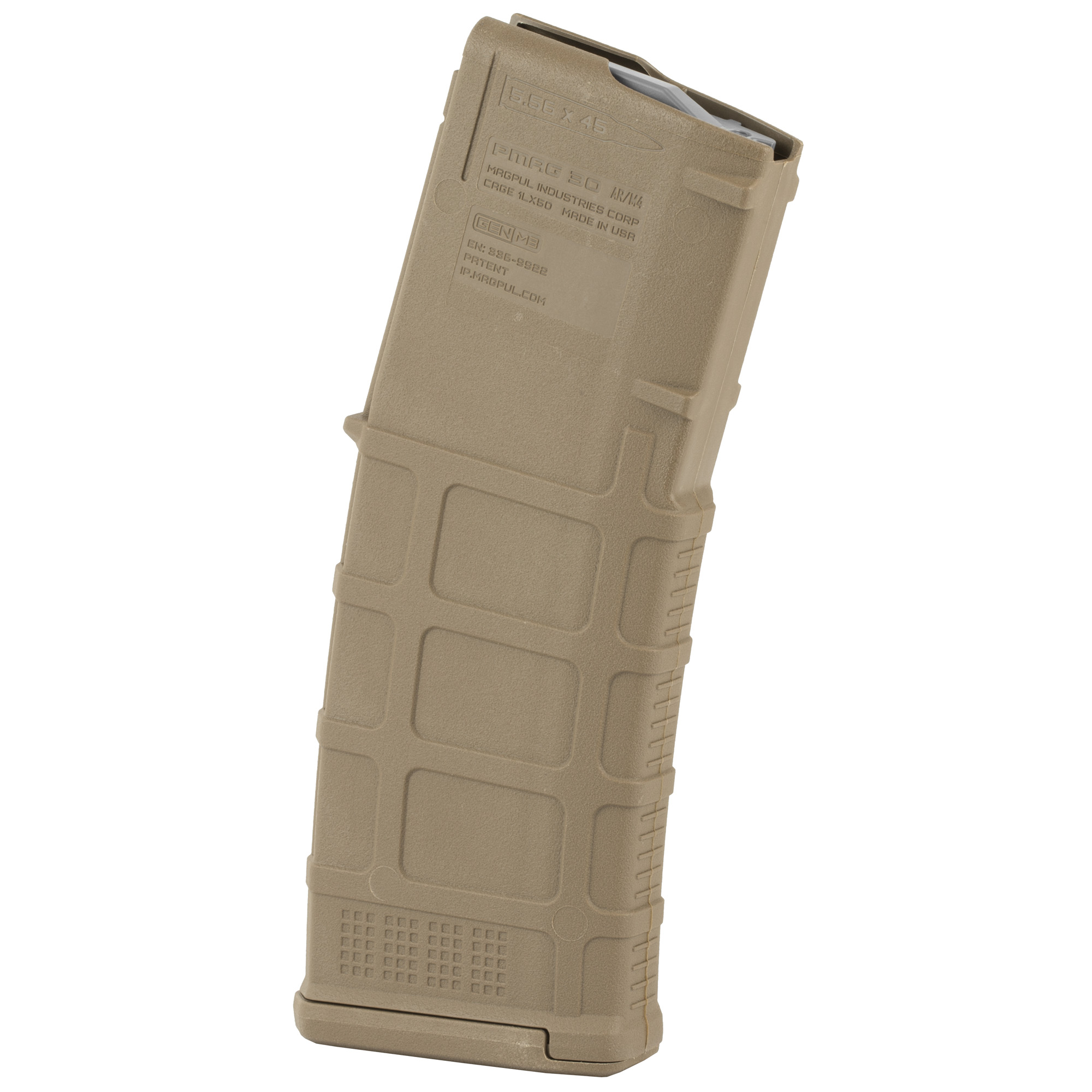 Magpul PMAG 30 AR/M4 GEN M3 – 30rd 5.56 NATO/.223 Rem, Medium Coyote Tan - Image 2