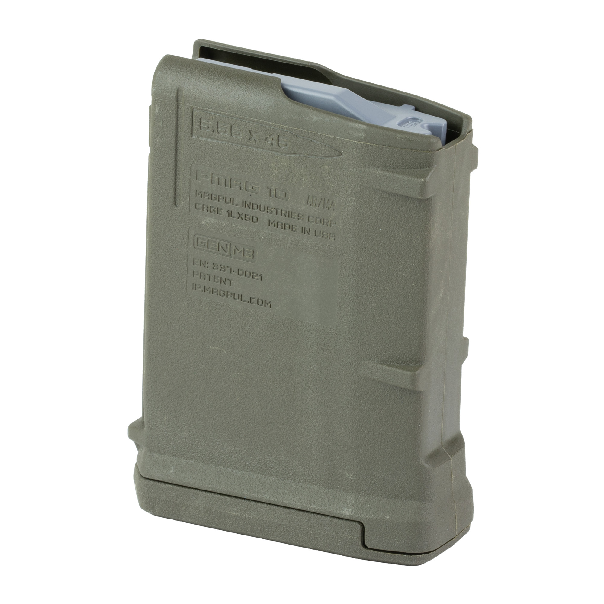 Magpul PMAG 10 AR/M4 GEN M3 – 10rd 5.56 NATO/.223 Rem, OD Green - Image 2