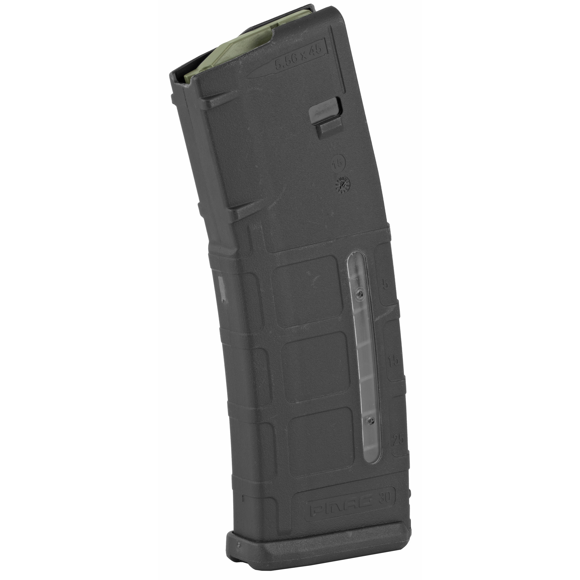 Magpul PMAG 30 AR/M4 GEN M2 MOE Window – 30rd 5.56 NATO/.223 Rem, Black