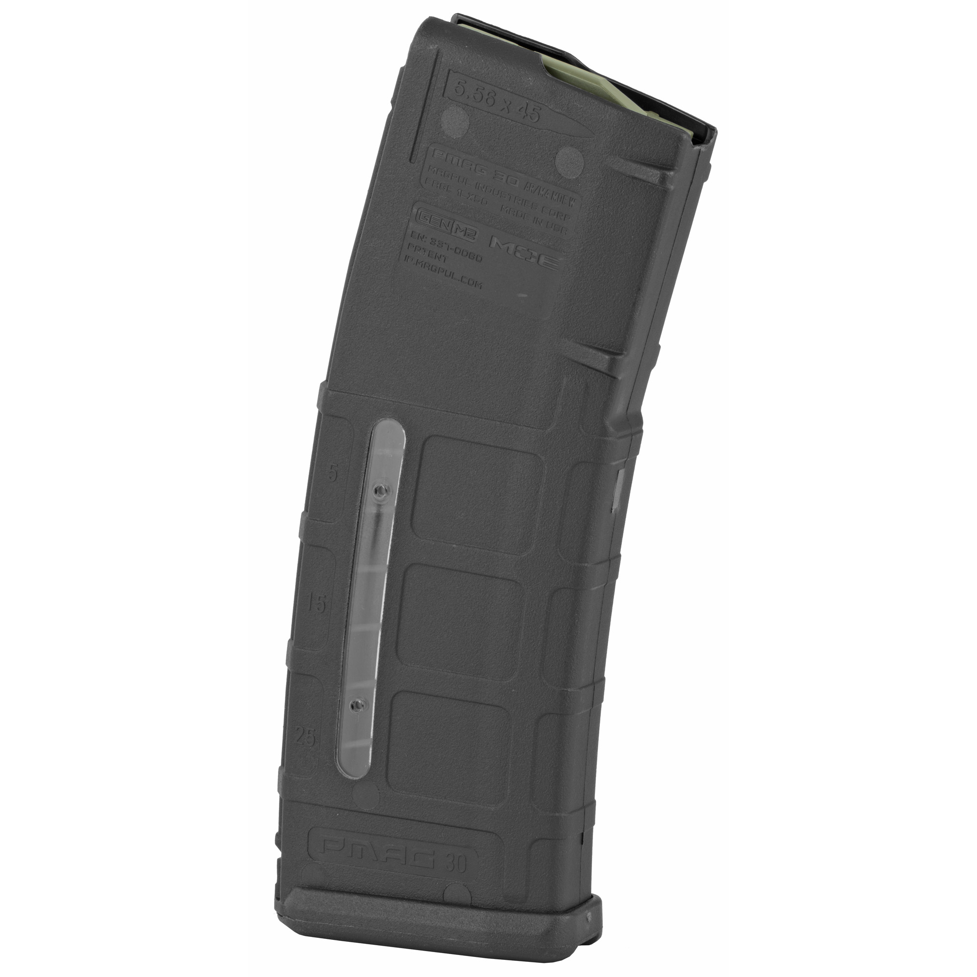 Magpul PMAG 30 AR/M4 GEN M2 MOE Window – 30rd 5.56 NATO/.223 Rem, Black - Image 2