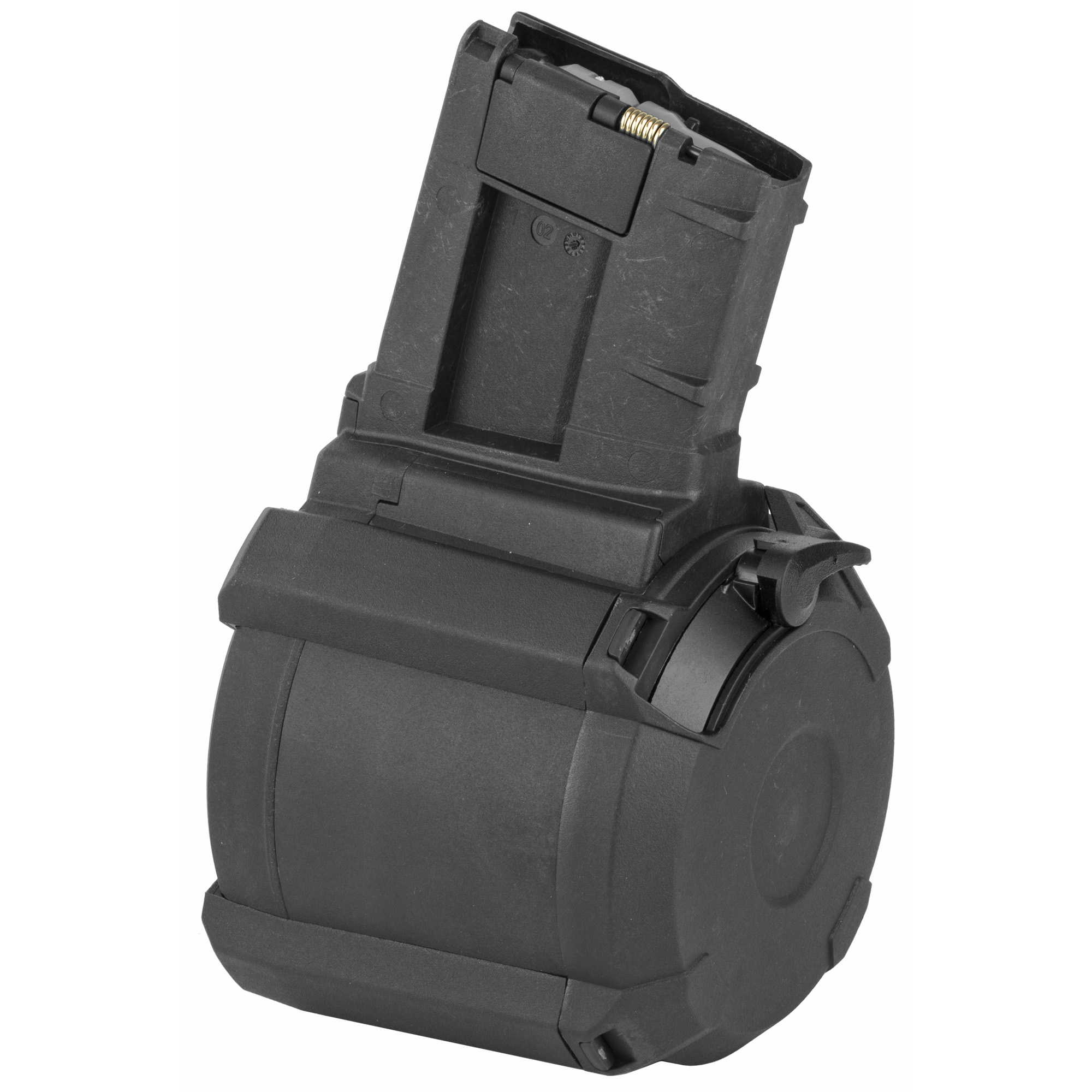 Magpul PMAG D-50 LR/SR GEN M3 Drum – 50rd .308 Win/7.62 NATO, SR25/M110 Pattern, Black - Image 2