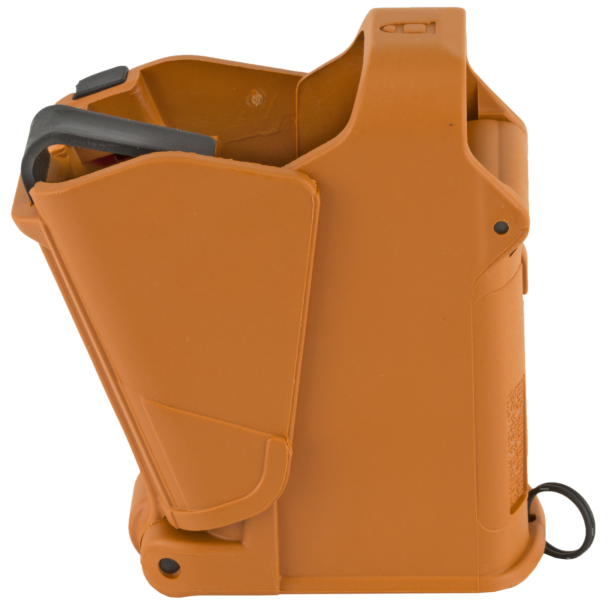 maglula UpLULA Universal Pistol Magazine Loader & Unloader – 9mm Luger to .45 ACP, Brown-Orange