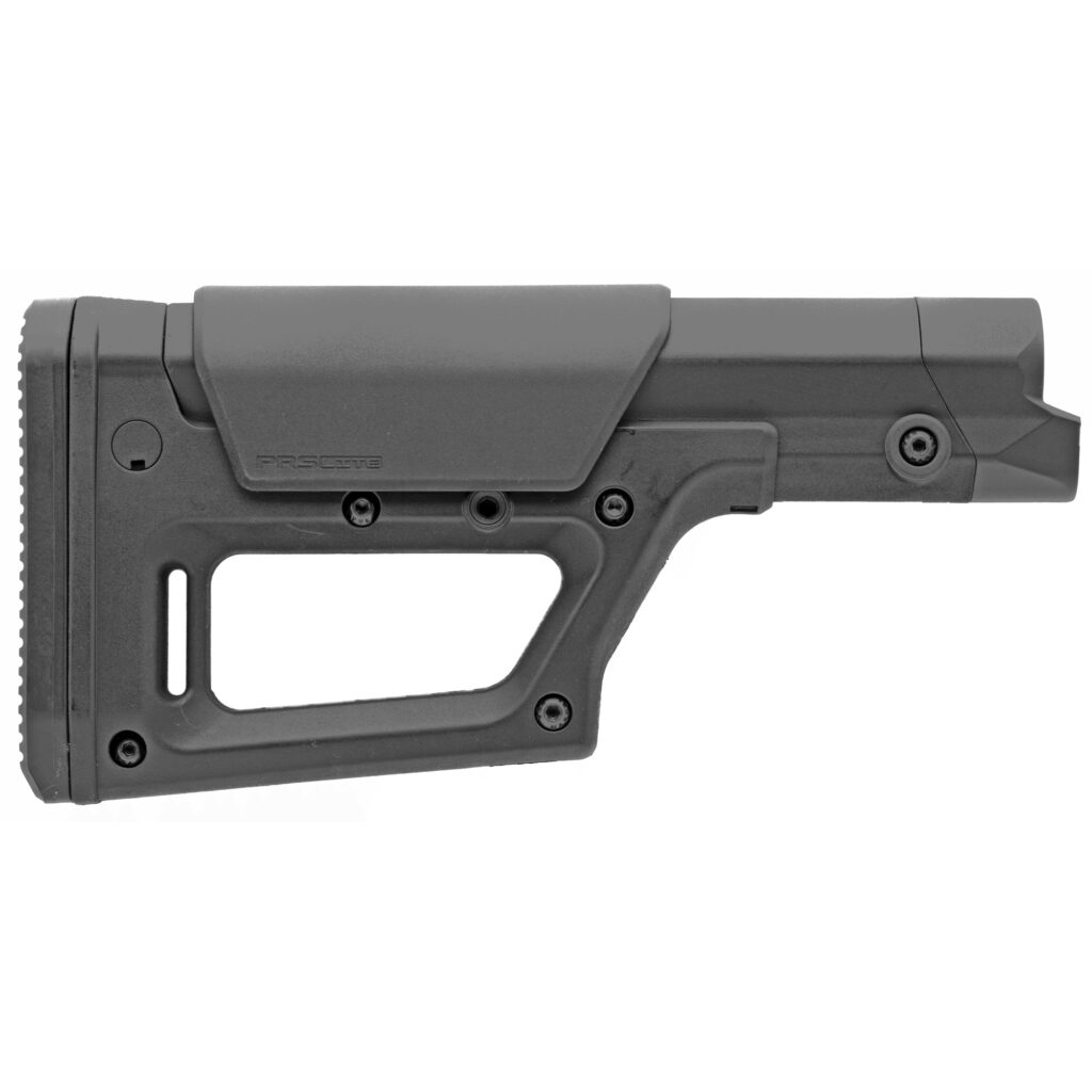 Magpul PRS Lite Stock – Adjustable LOP and Comb, Carbine/SR25/A5 Extensions, Black