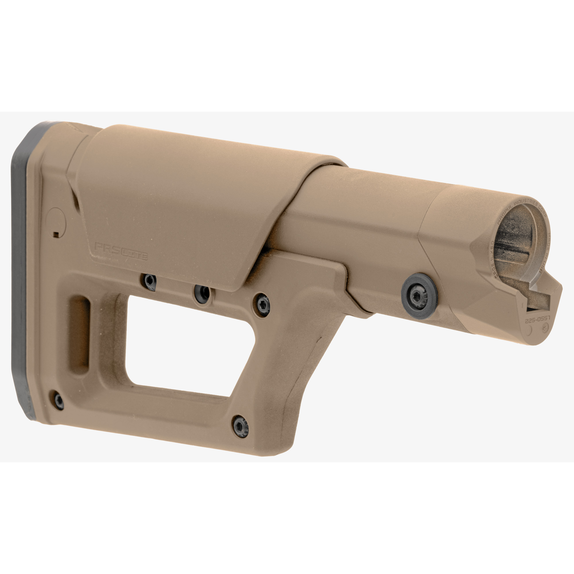 Magpul PRS Lite Stock – Adjustable LOP and Comb, Carbine/SR25/A5 Extensions, Flat Dark Earth