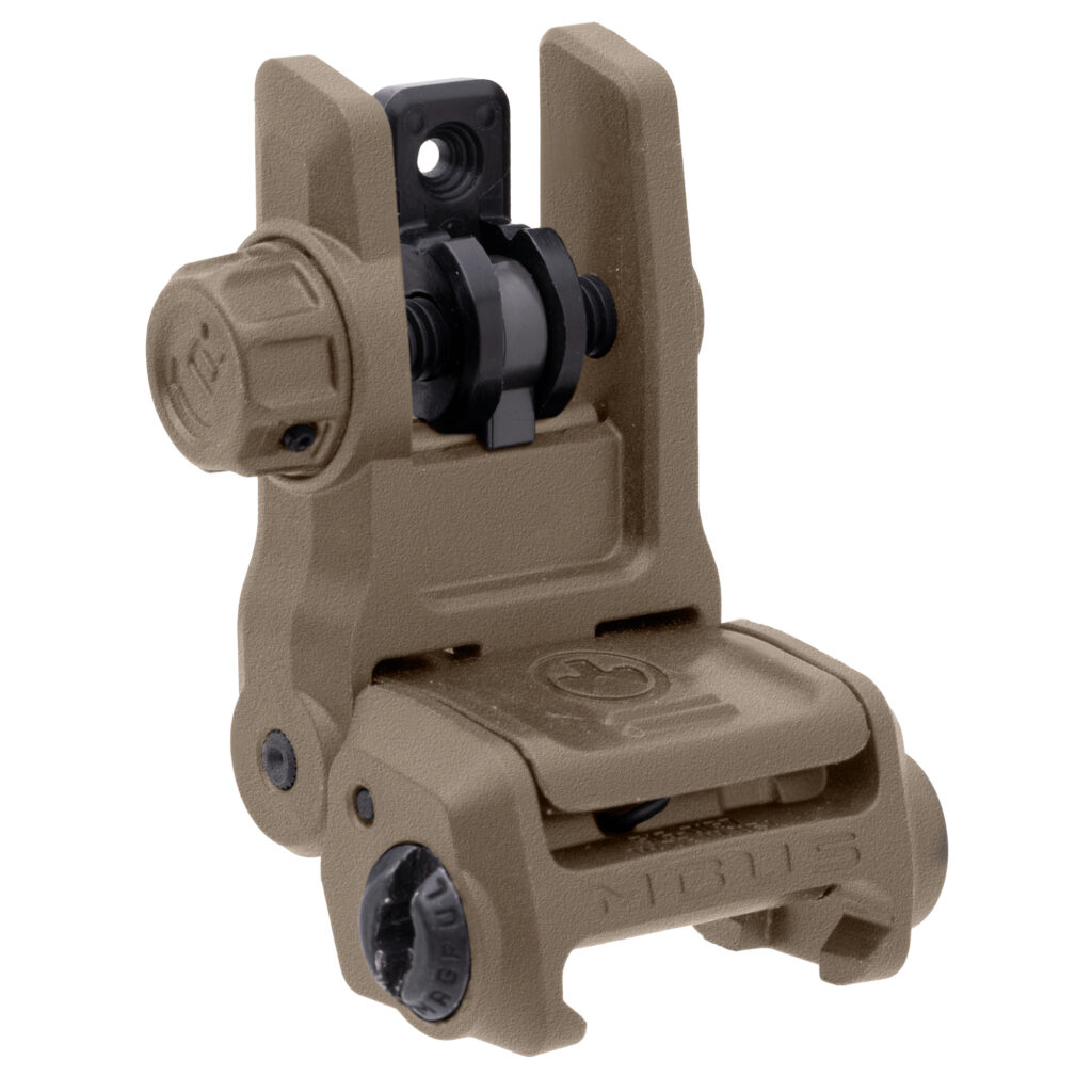 Magpul MBUS 3 Rear Sight – Flip-Up Back-Up Sight, Picatinny, Flat Dark Earth