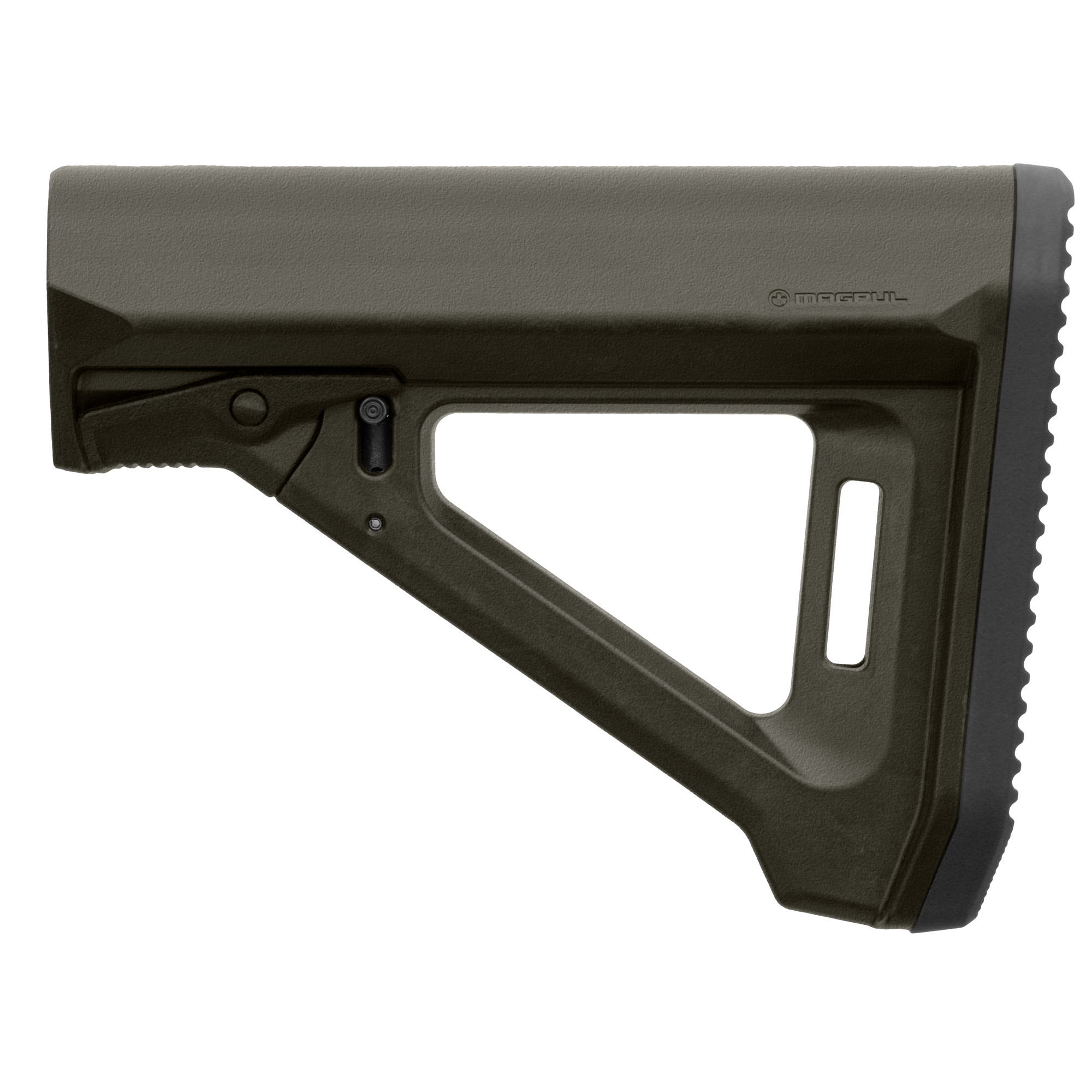 Magpul MOE RL Carbine Stock – Reversed Lever, Mil-Spec AR-15, OD Green - Image 2