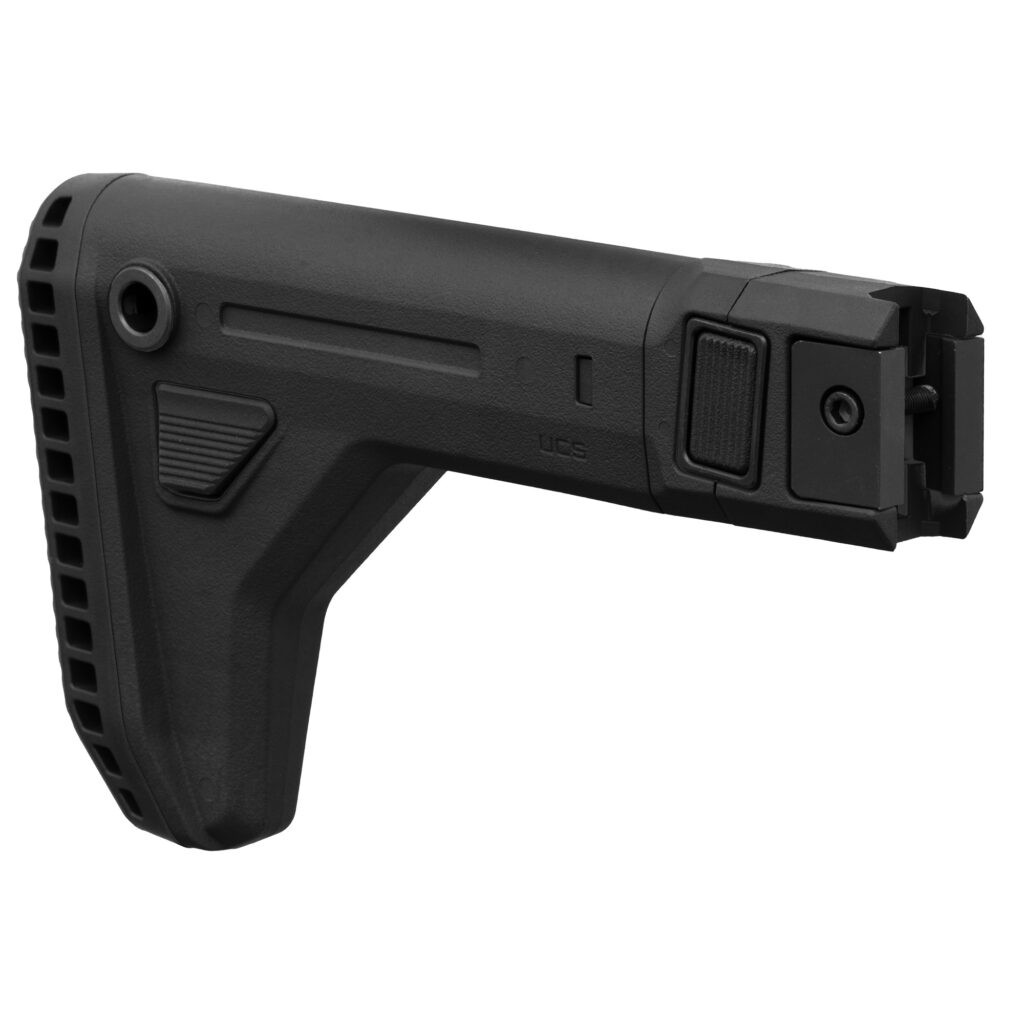 Magpul UCS Universal Carbine Stock – Picatinny Mount, Side Folding, Black