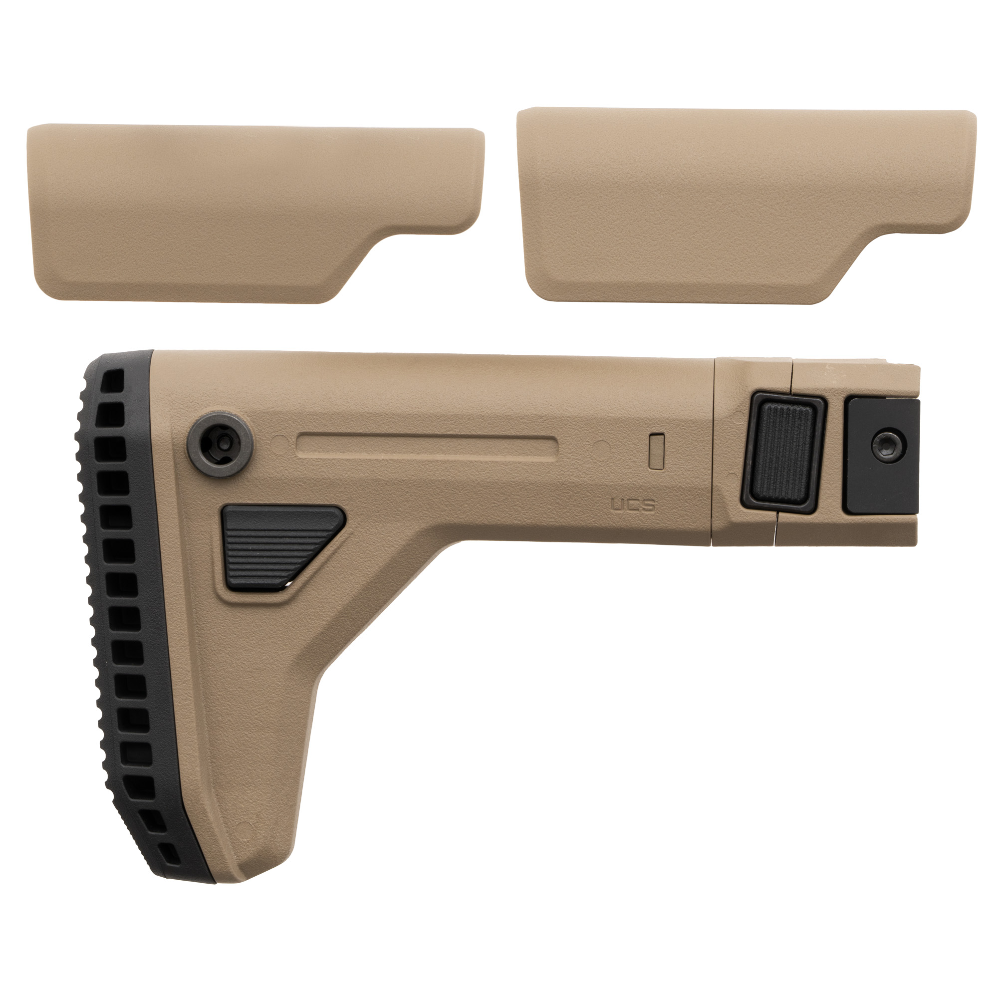 Magpul UCS Universal Carbine Stock – Picatinny Mount, Side Folding, Flat Dark Earth - Image 2
