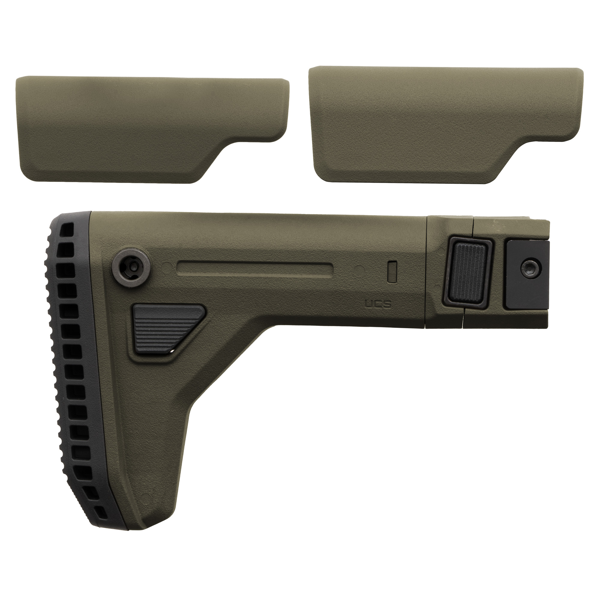 Magpul UCS Universal Carbine Stock – Picatinny Mount, Side Folding, OD Green - Image 2