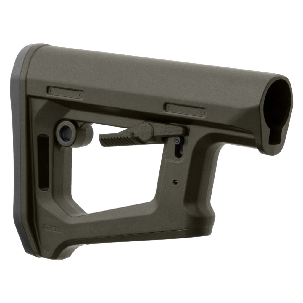 Magpul DT-PR Carbine Stock – Dual-Tension, Mil-Spec AR-15, OD Green