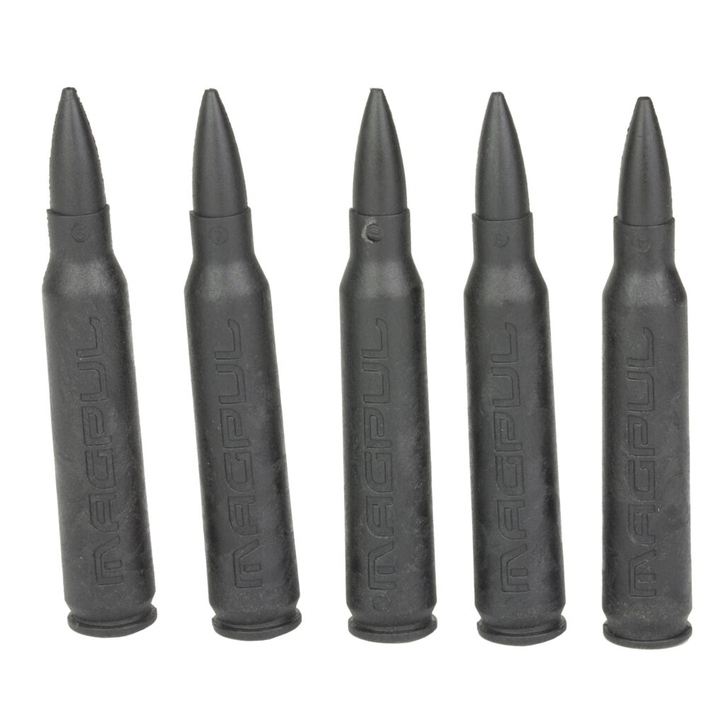 Magpul Dummy Rounds – 5.56x45mm, 5-Pack, Black