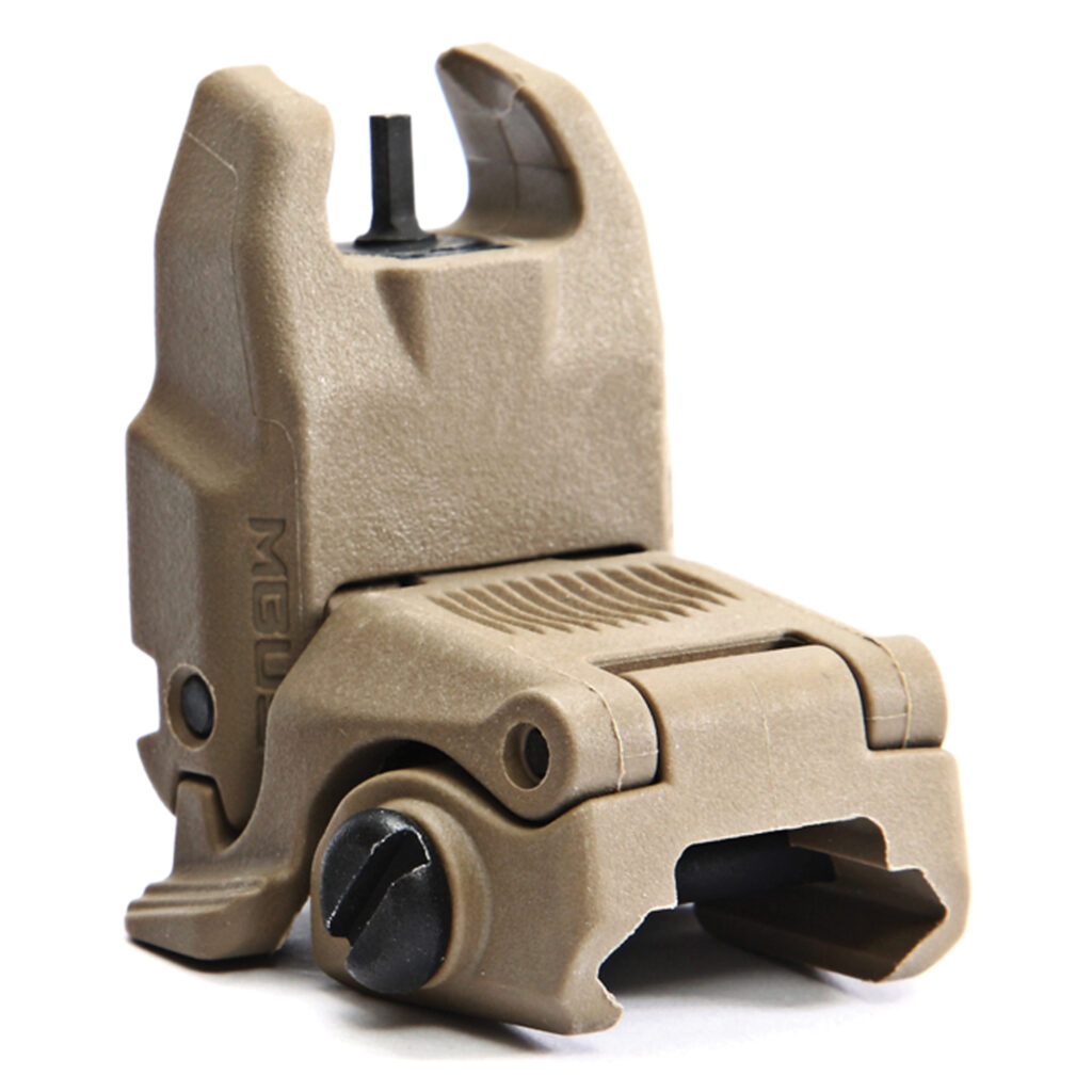 Magpul MBUS Gen 2 Front Flip-Up Sight – Picatinny, AR-15/M16, Flat Dark Earth