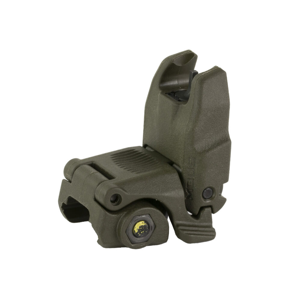 Magpul MBUS Gen 2 Front Flip-Up Sight – Picatinny, AR-15/M16, OD Green
