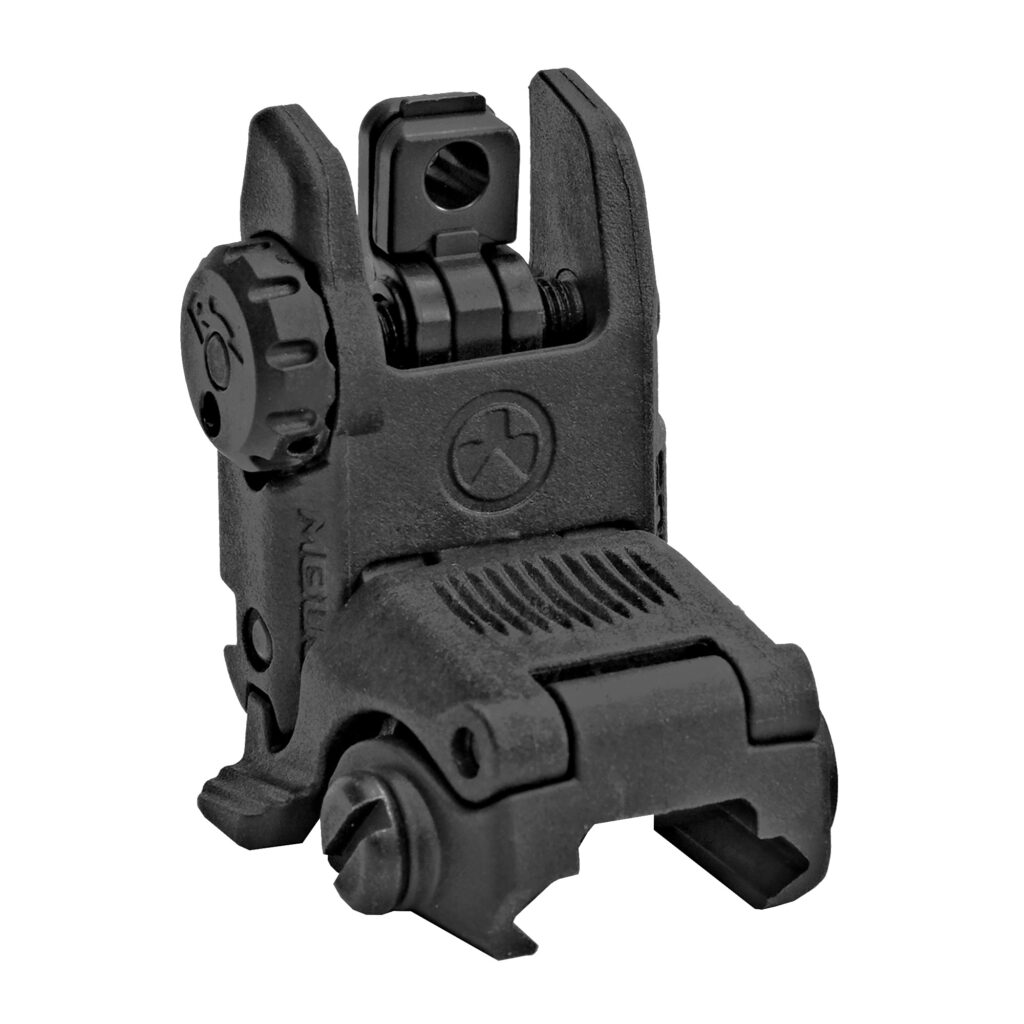 Magpul MBUS Gen 2 Rear Flip-Up Sight – Dual Aperture, Picatinny, Black