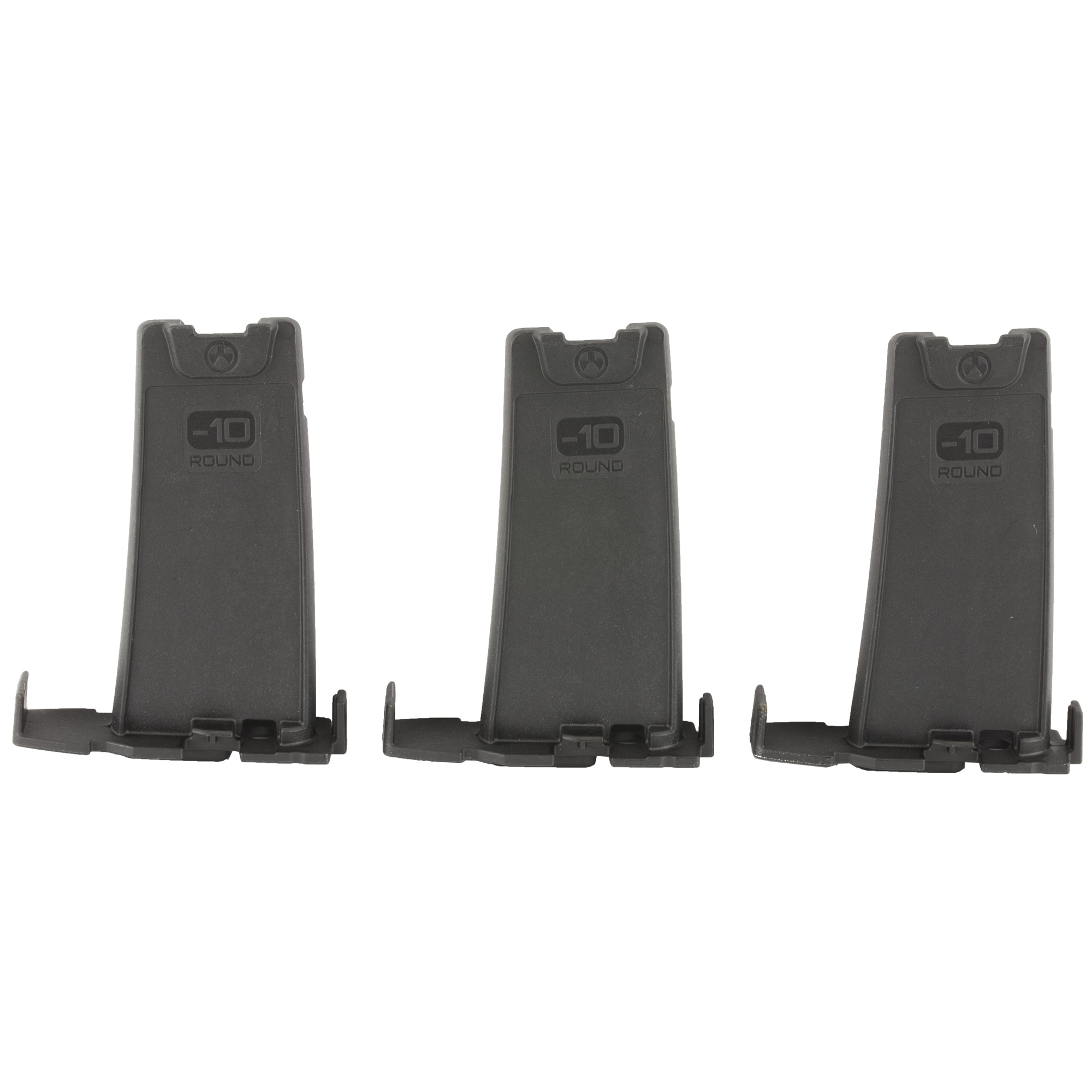 Magpul PMAG Minus 10 Round Limiter – For PMAG AR/M4 GEN M3, 3-Pack, Black