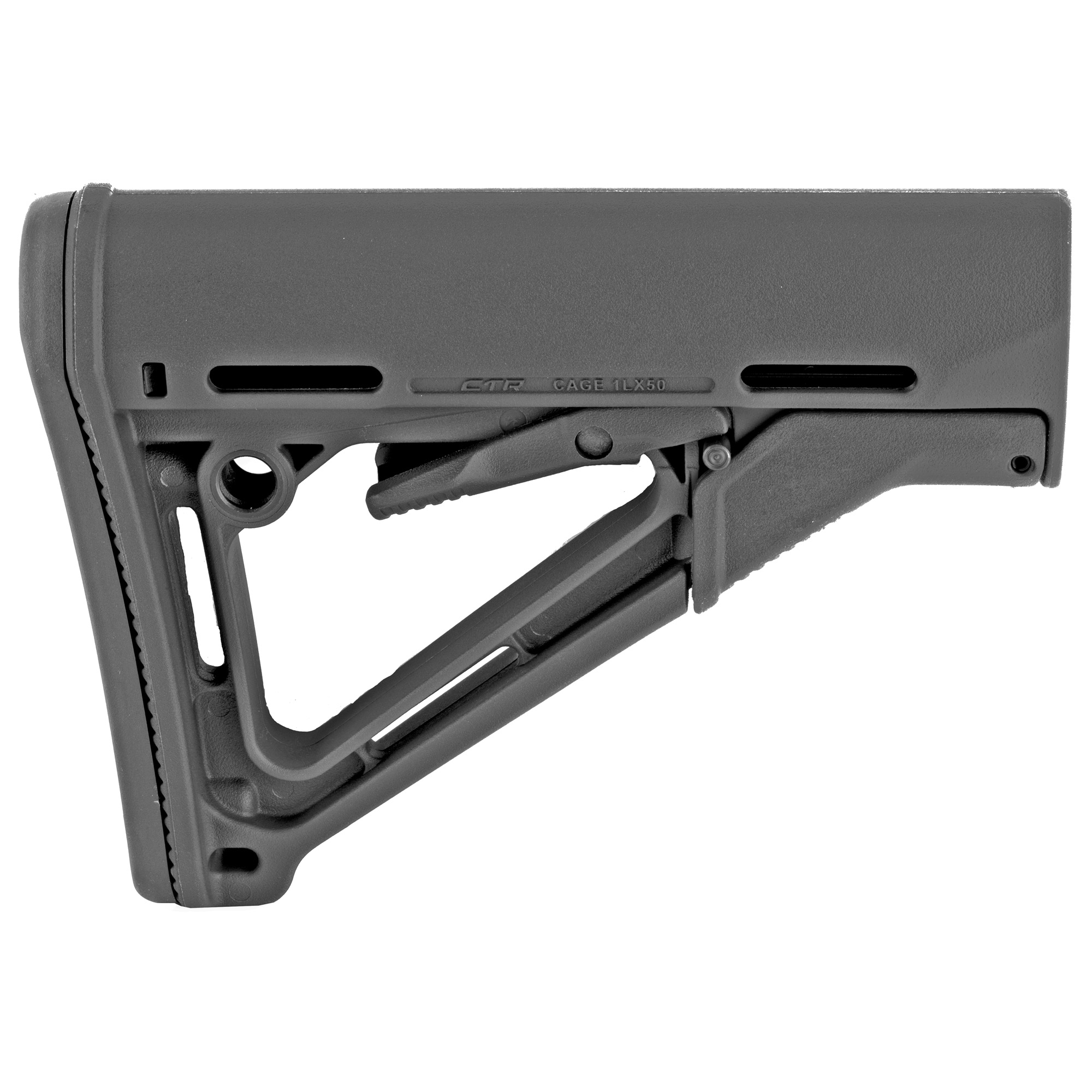 Magpul CTR Carbine Stock – Mil-Spec AR-15/M4, Black - Image 2