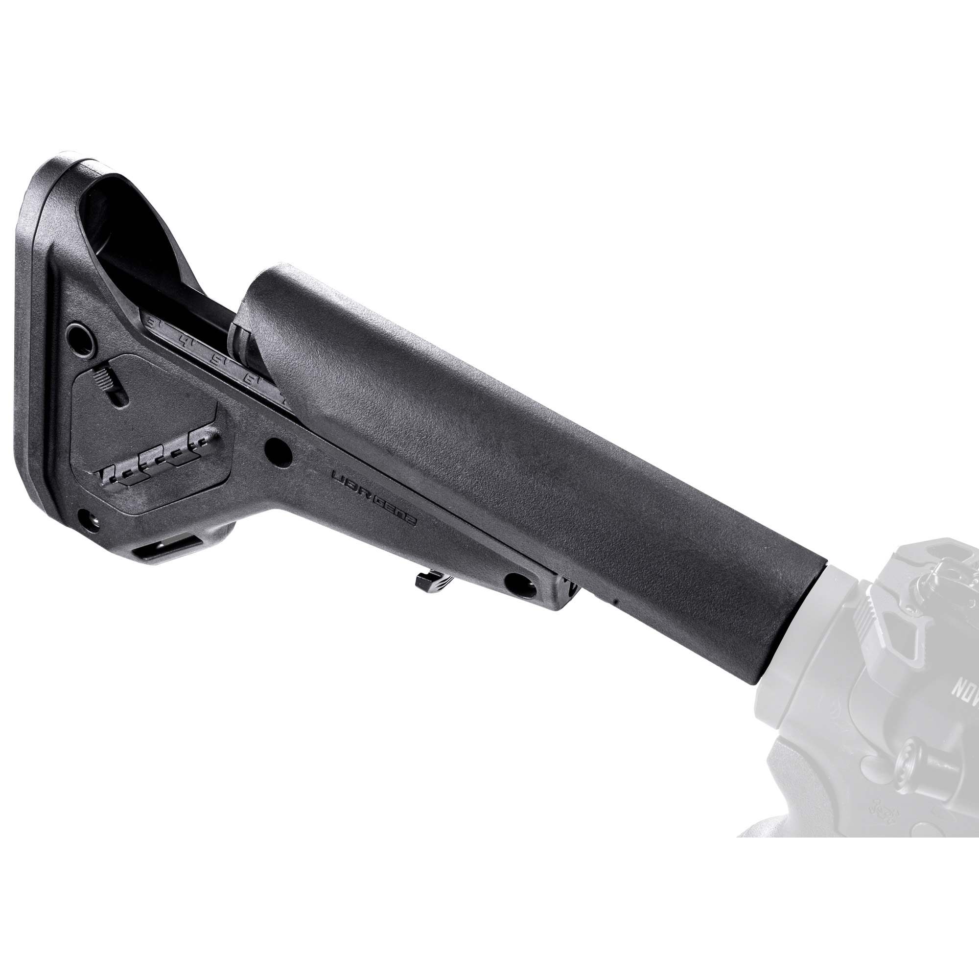 Magpul UBR GEN2 Collapsible Stock – AR-15/M4 and AR-10/SR25, Black - Image 2