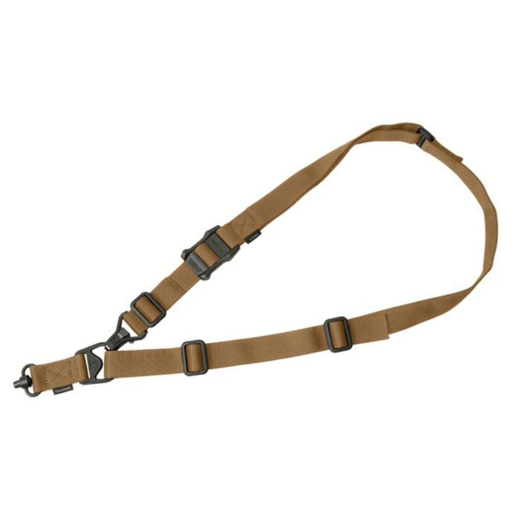 Magpul MS3 Single QD Sling GEN2 – One- or Two-Point Adjustable Sling, Coyote