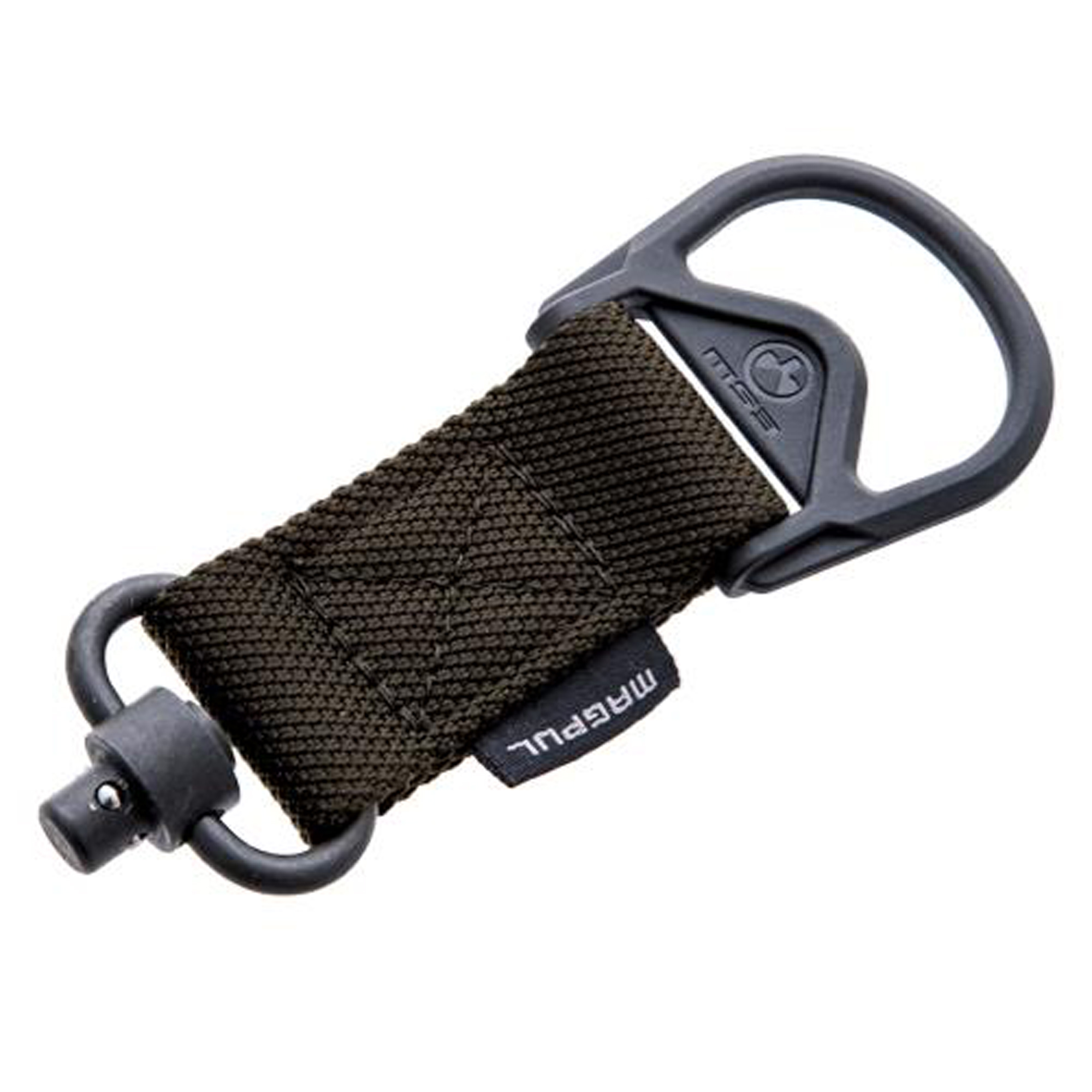 Magpul MS1/MS3 QD Sling Adapter – Push-Button One-Point, 1.25" Webbing, Ranger Green