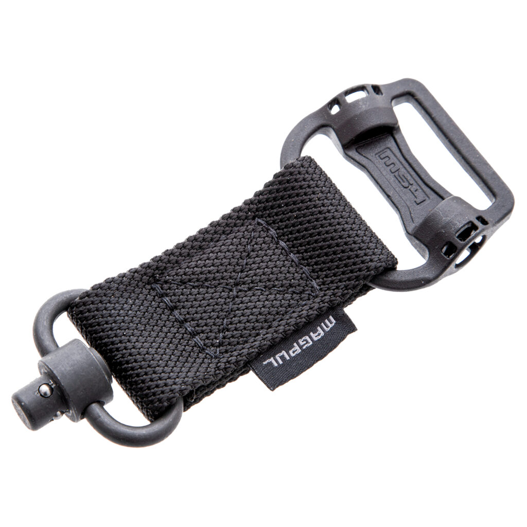 Magpul MS1/MS4 Dual QD Sling Adapter – Two- to One-Point, 1.25″ Webbing, Black