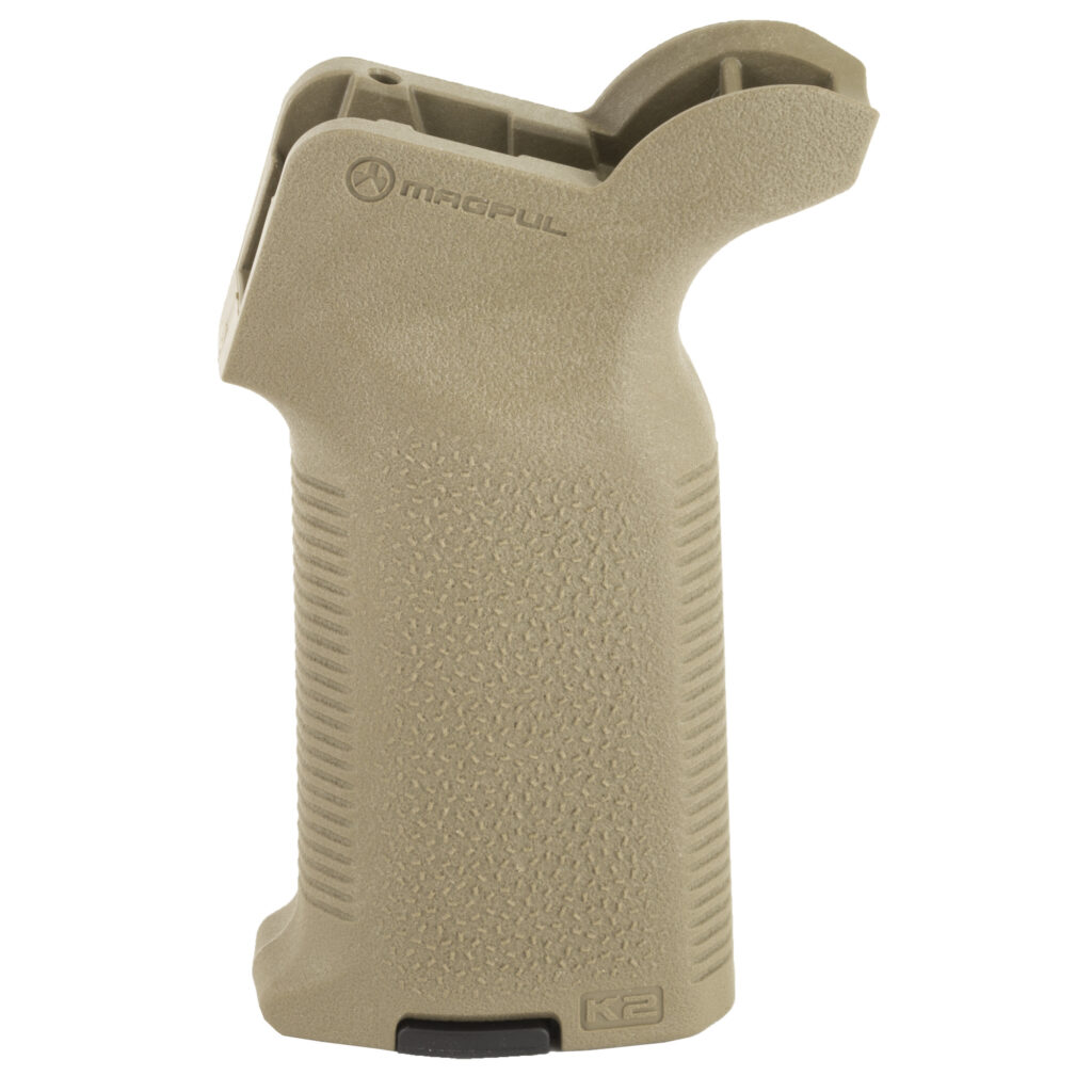 Magpul MOE-K2 Grip – AR-15/AR-10 Vertical-Angle Pistol Grip, Flat Dark Earth