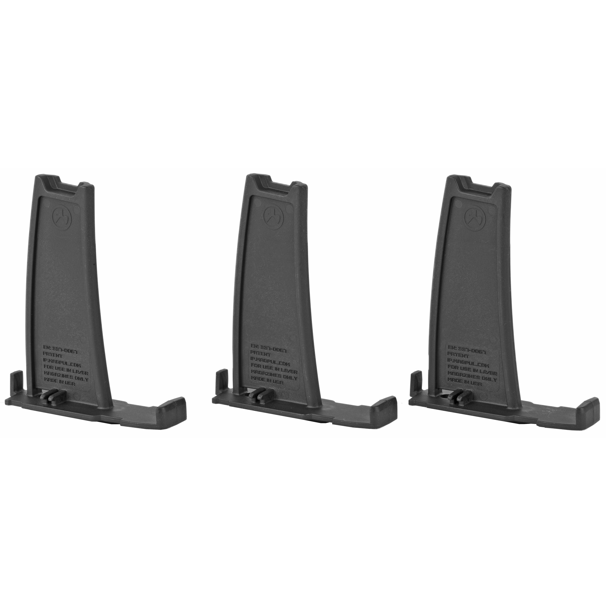 Magpul PMAG Minus 10 Round Limiter – For PMAG LR/SR GEN M3, 3-Pack, Black - Image 2