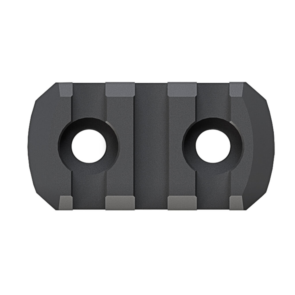 Magpul M-LOK Aluminum Rail Section – 3 Slots, Picatinny, Black