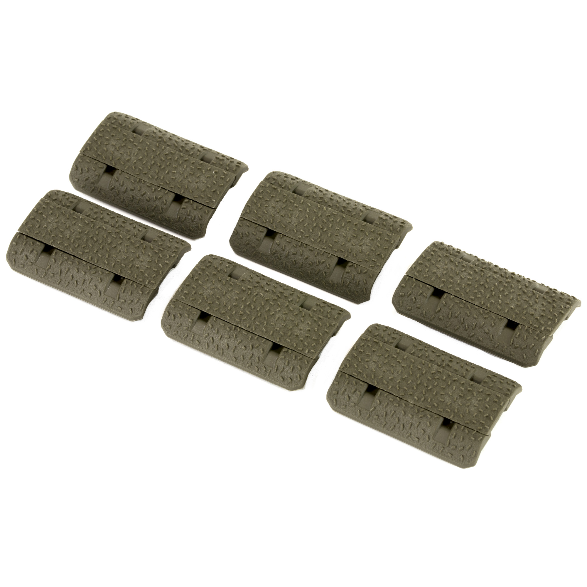 Magpul M-LOK Rail Cover Type 2 – 6-Pack, OD Green
