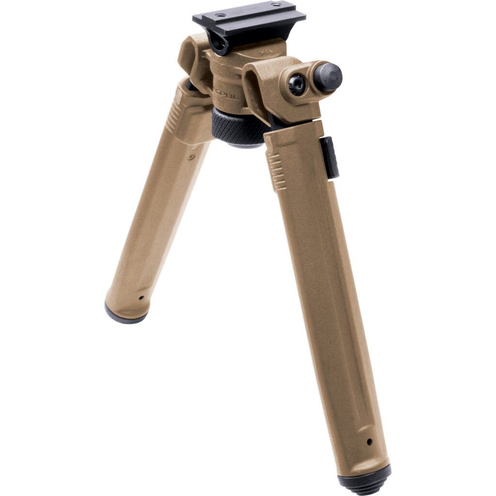 Magpul Bipod – A.R.M.S. 17S Style, 6.3″-10.3″ Adjustable, Flat Dark Earth