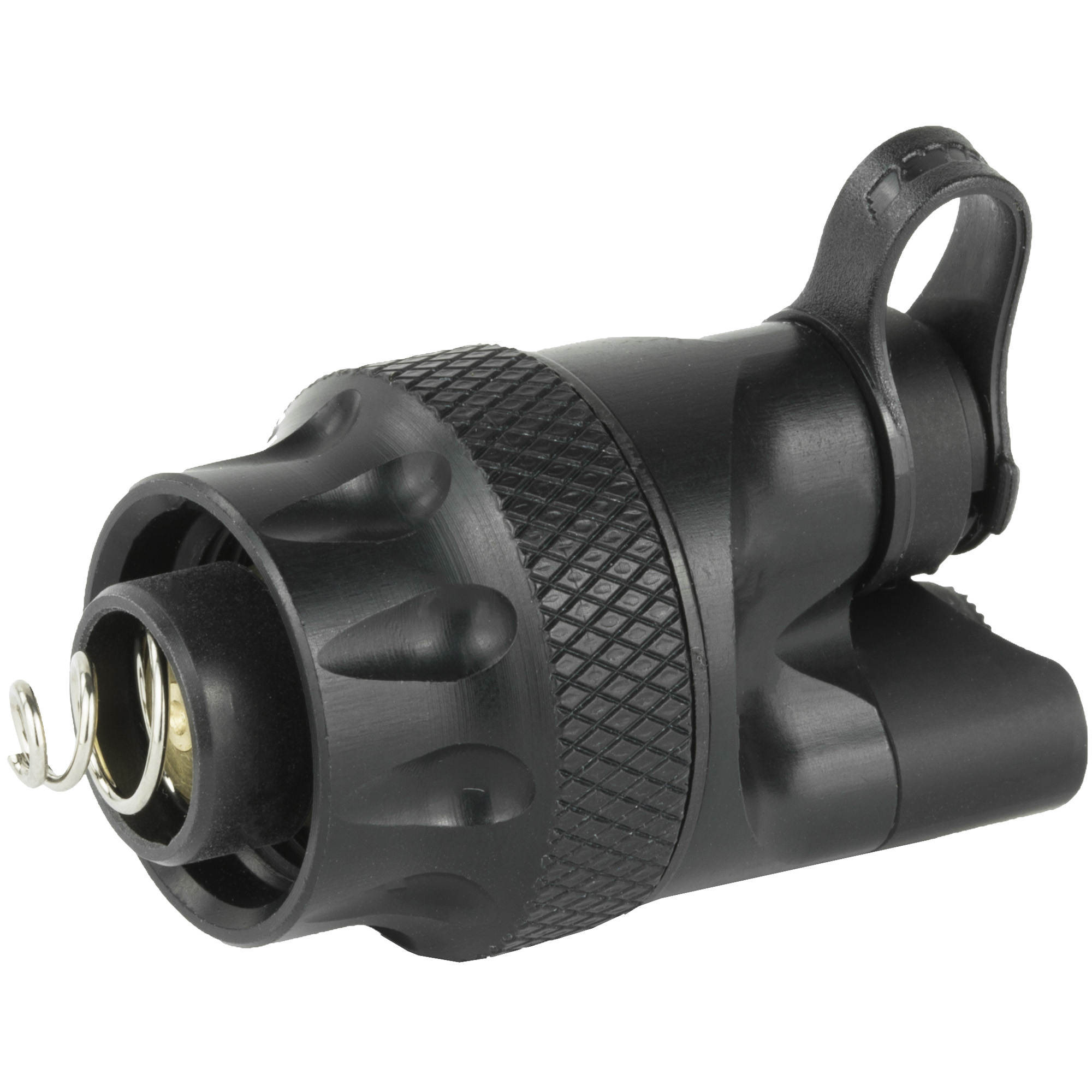 SureFire DS00 Scout Light Switch/Tail Cap Assembly – Remote Switch Receptacle, No Cable, Black