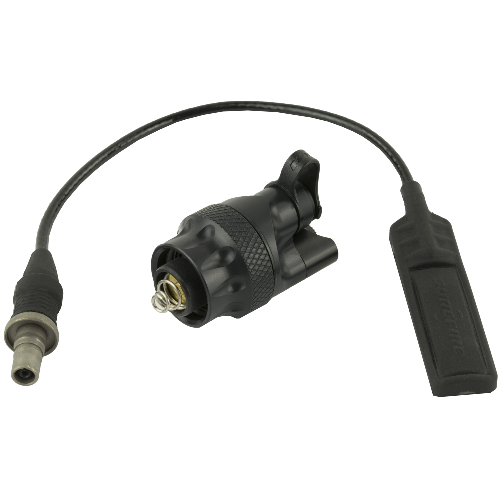 SureFire DS07 Scout Light Dual Switch Assembly – Pushbutton + ST07 7" Tape Switch, Black